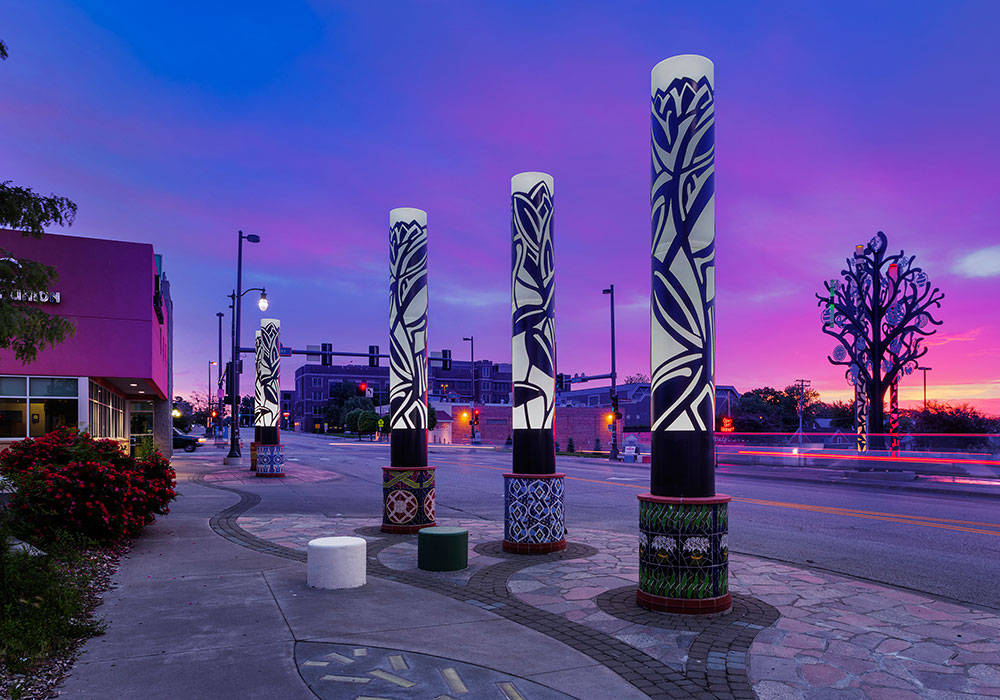 Plaza Latina Омаха Обои