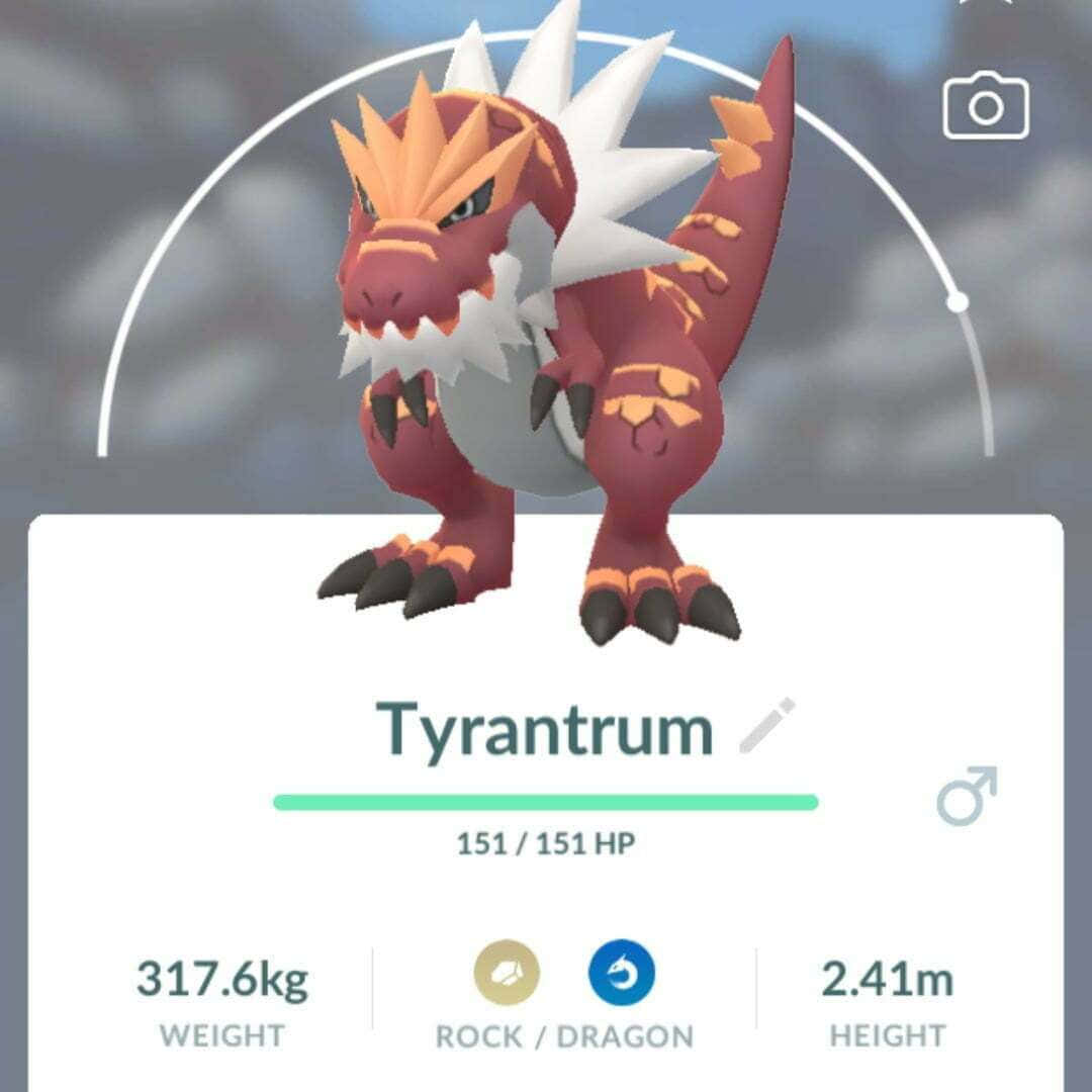 Тирантрум Pokemon Go Статистика Обои