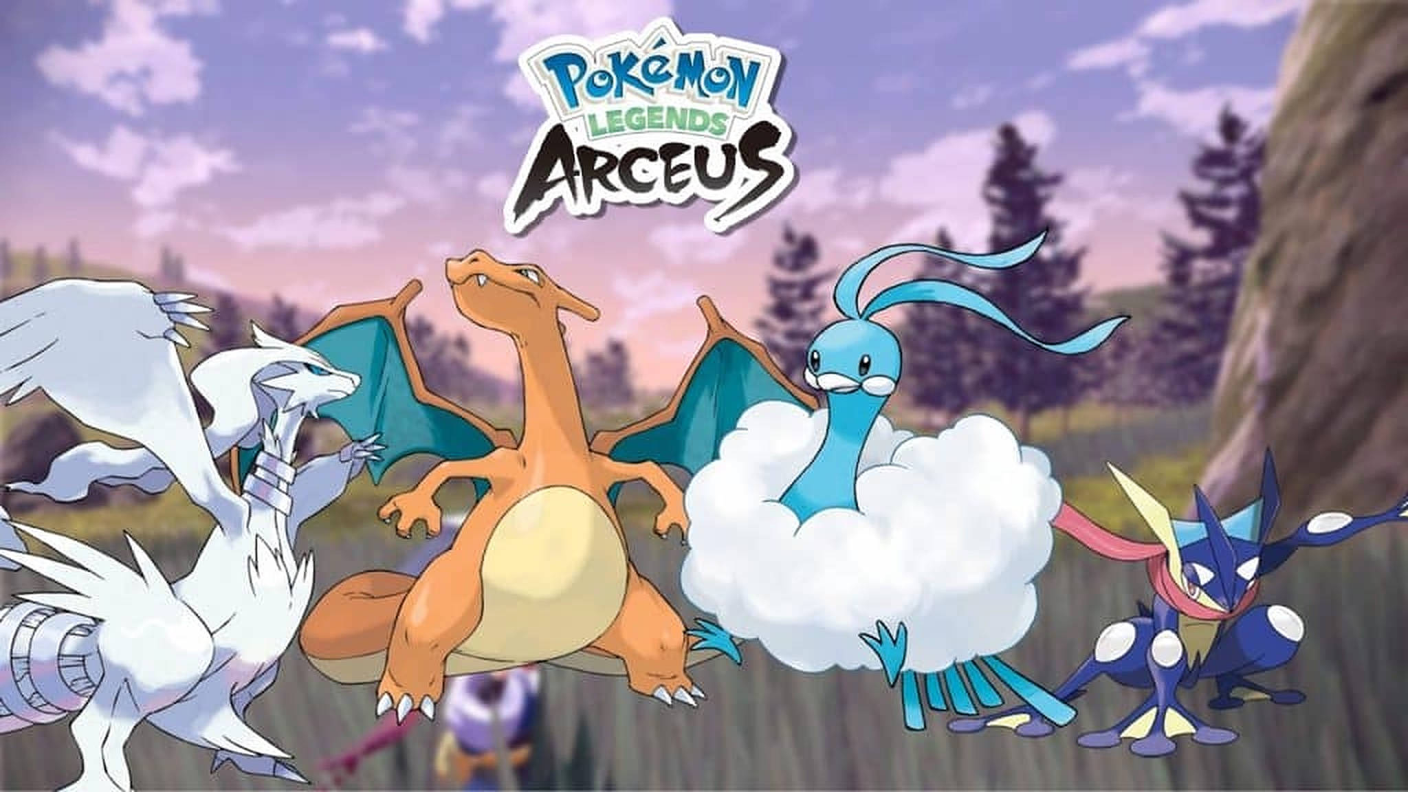 Pokémon Legends Arceus Чаризард Обои