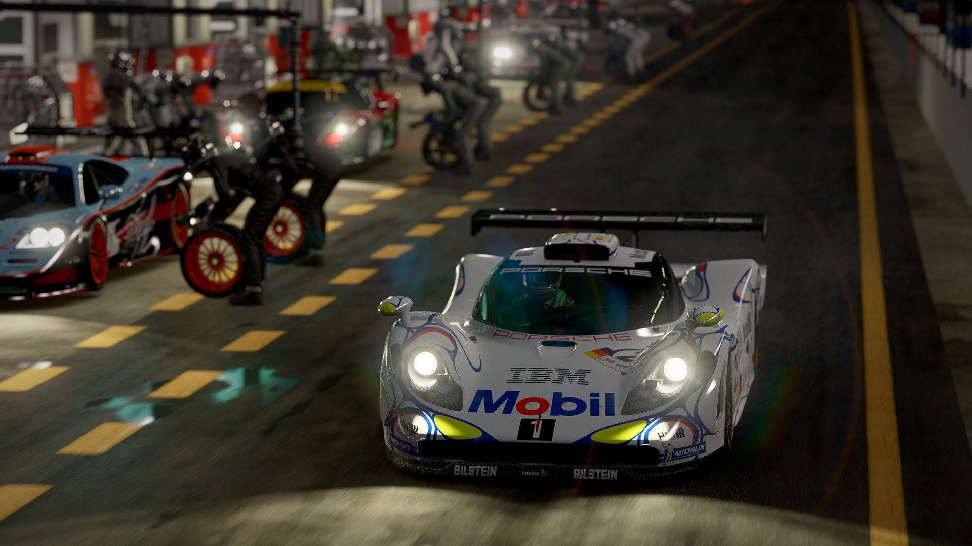 Напряженный момент гонки в Project Cars 2 Обои