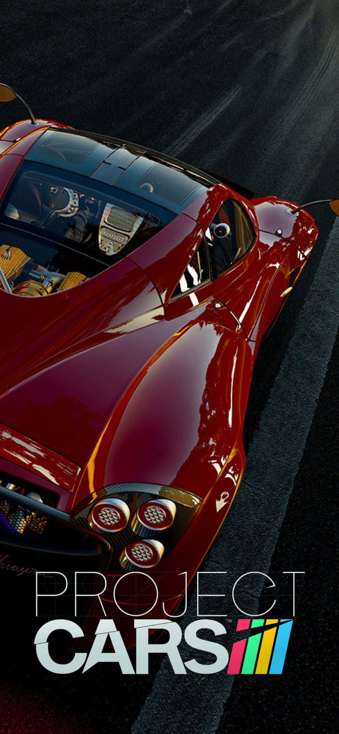 Поднимите свою игру на новый уровень с Project Cars на iPhone XS Обои