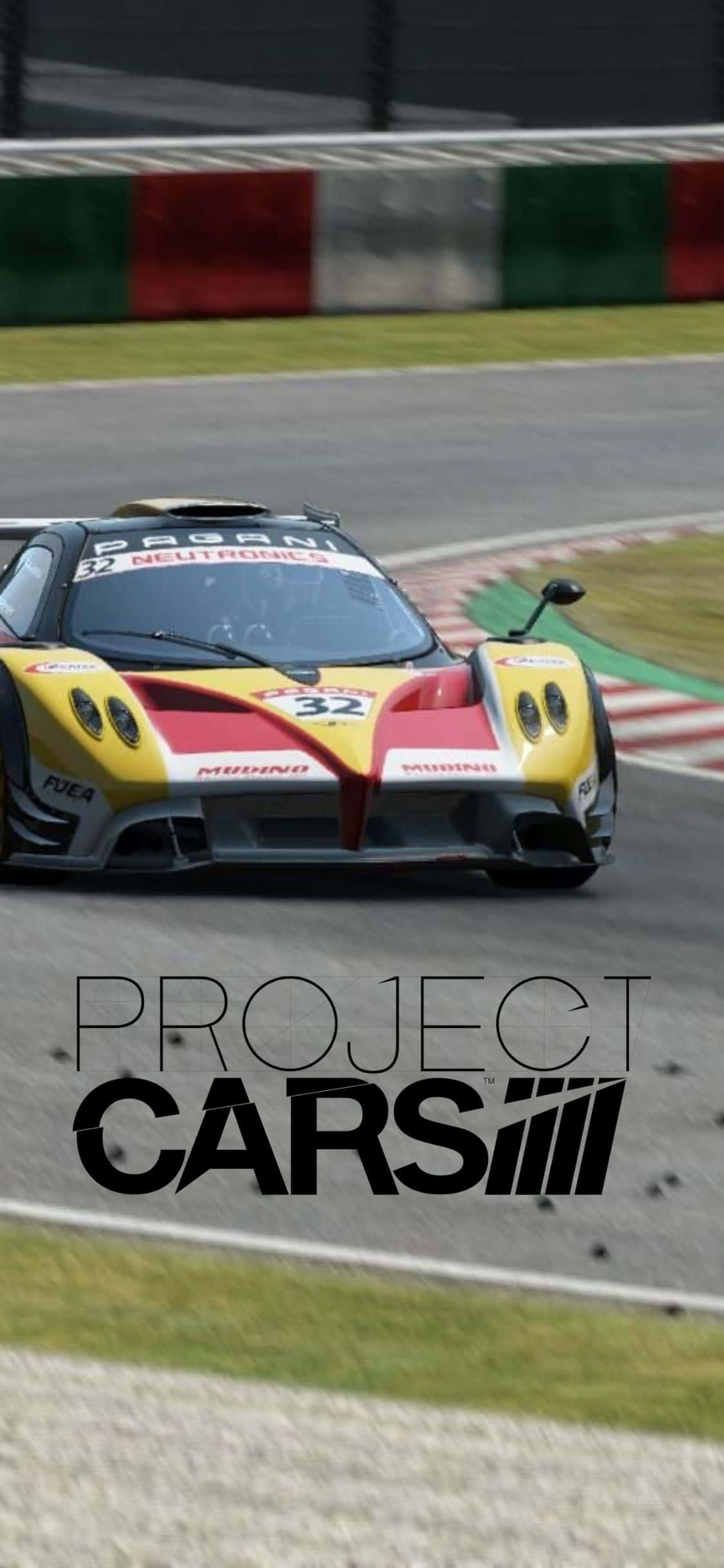 Поднимитесь на новые высоты с Project Cars на iPhone Xs Обои