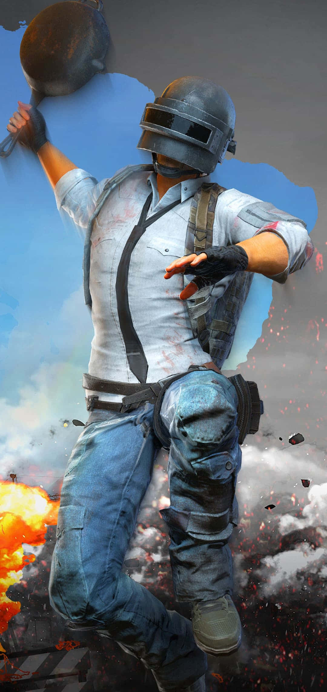 PUBG Conqueror Сковорода Обои
