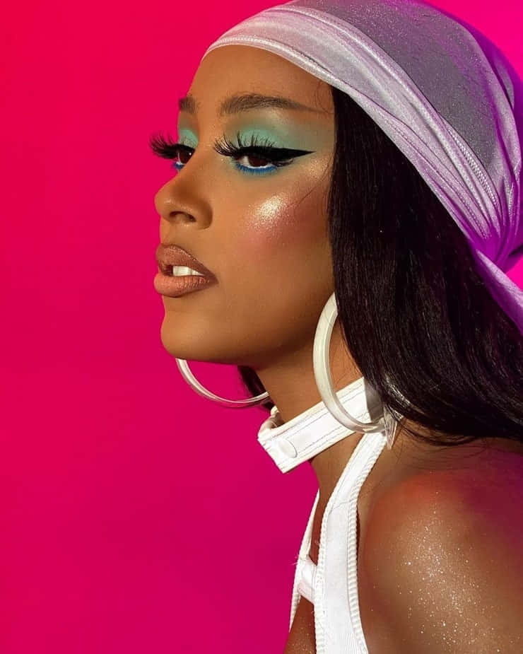 R&B-исполнительница Doja Cat на сцене Обои