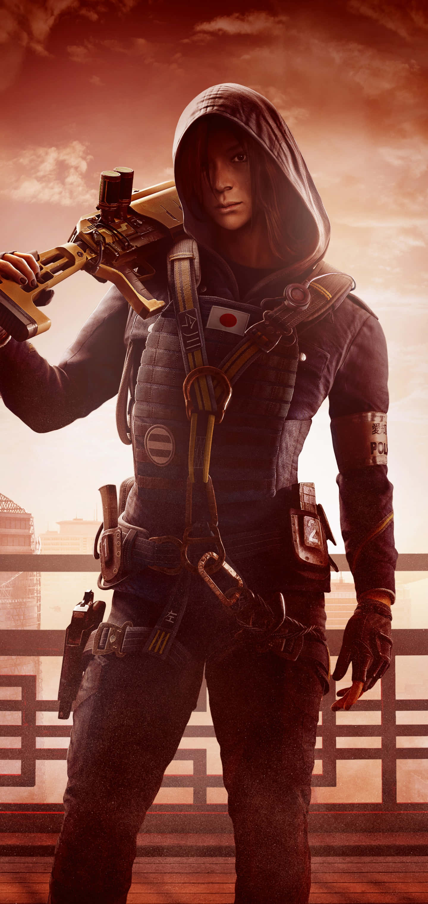 Погрузитесь в действие Rainbow Six Siege на своем Android с этим эпическим фоном Обои