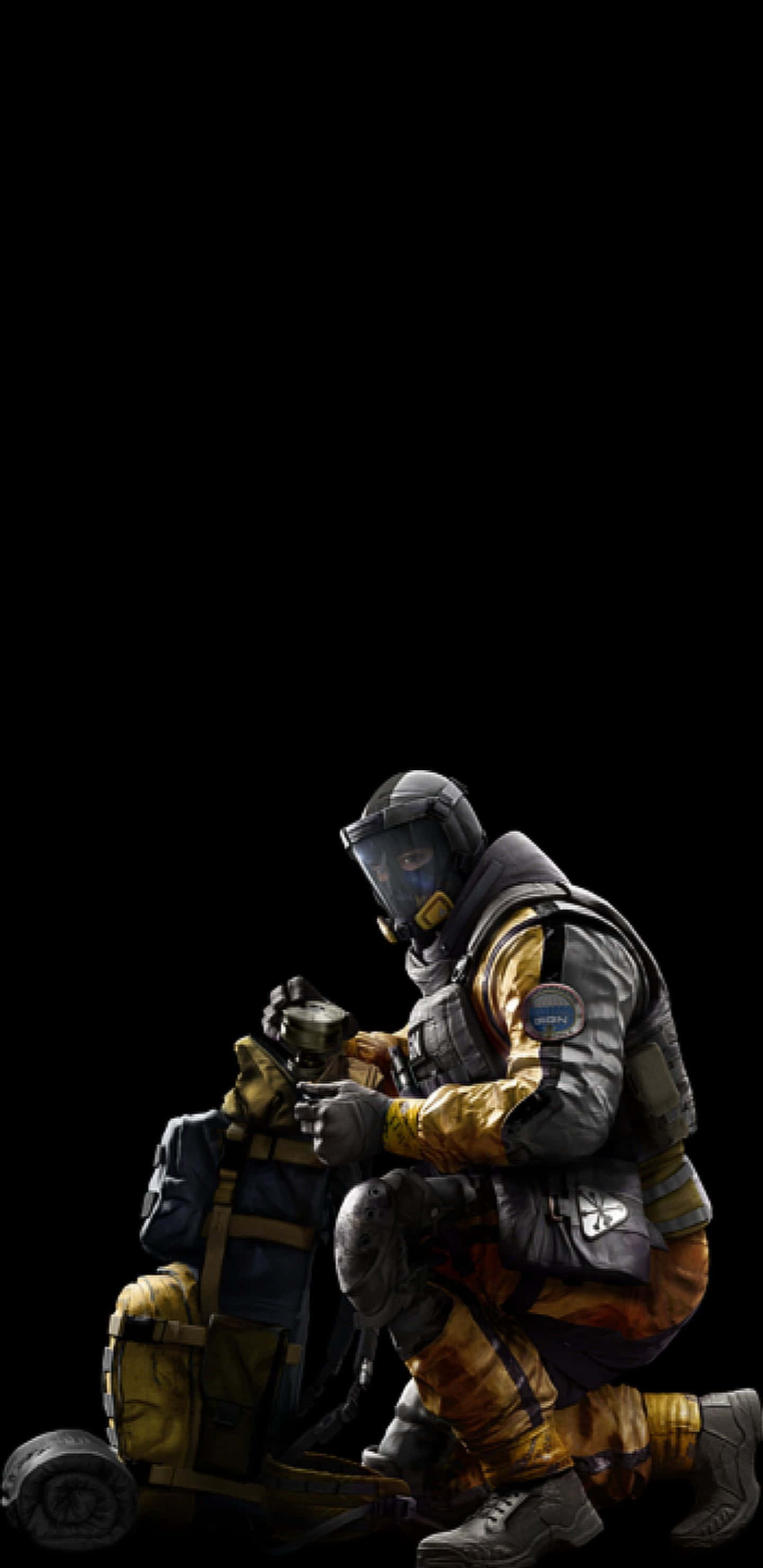 Испытайте захватывающее погружение в Rainbow Six Siege на Google Pixel 3XL Обои