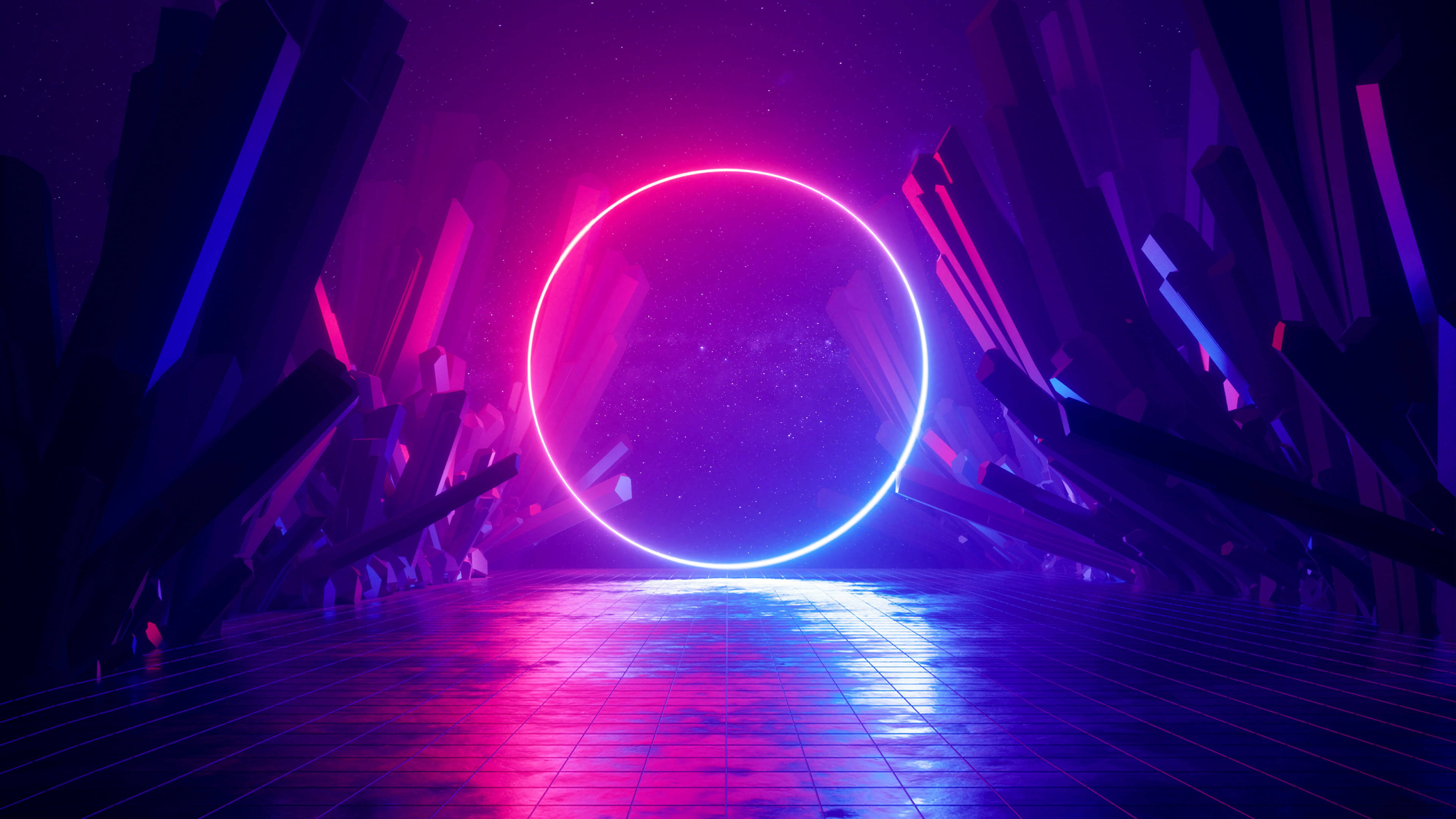 Светящаяся сфера Rainmeter Обои