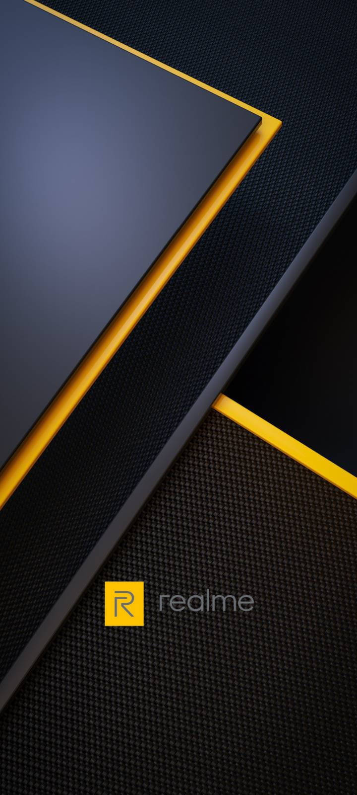 Современный абстрактный логотип Realme Обои