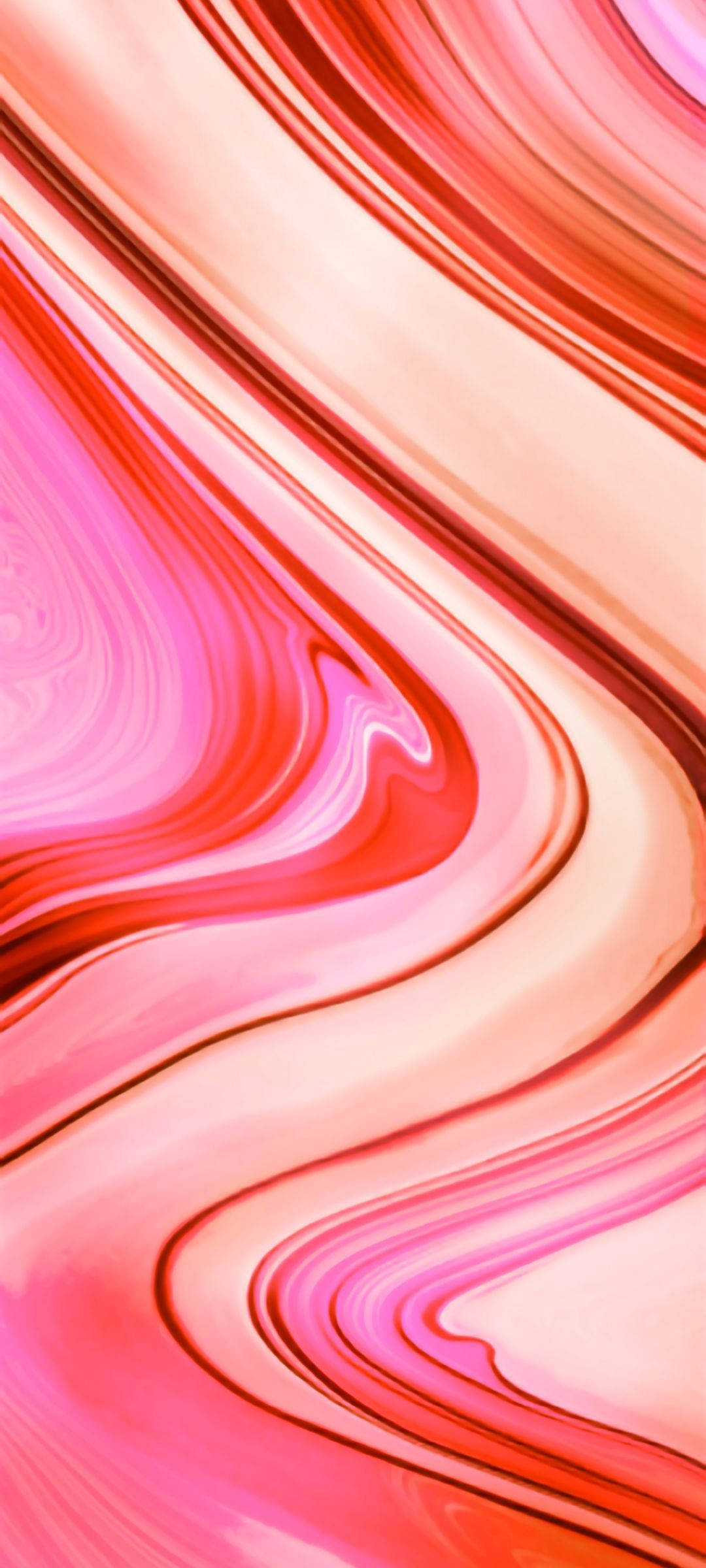 Яркий Redmi 9 с красивым абстрактным фоном из жидких цветных брызг Обои