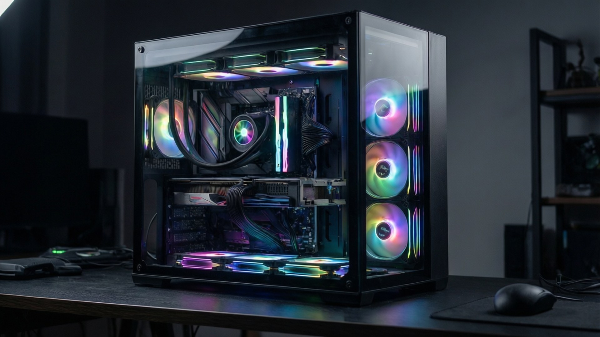 RGB игровой ПК Обои