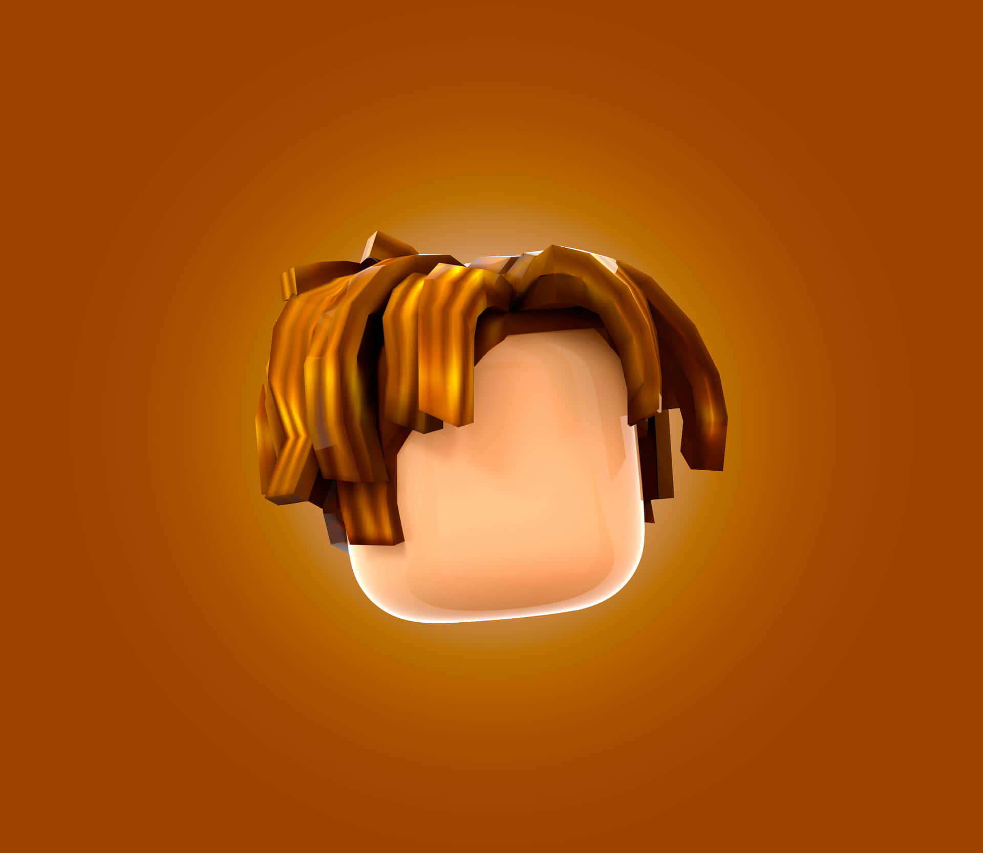 Плавающая голова коричневый аватар Roblox Обои