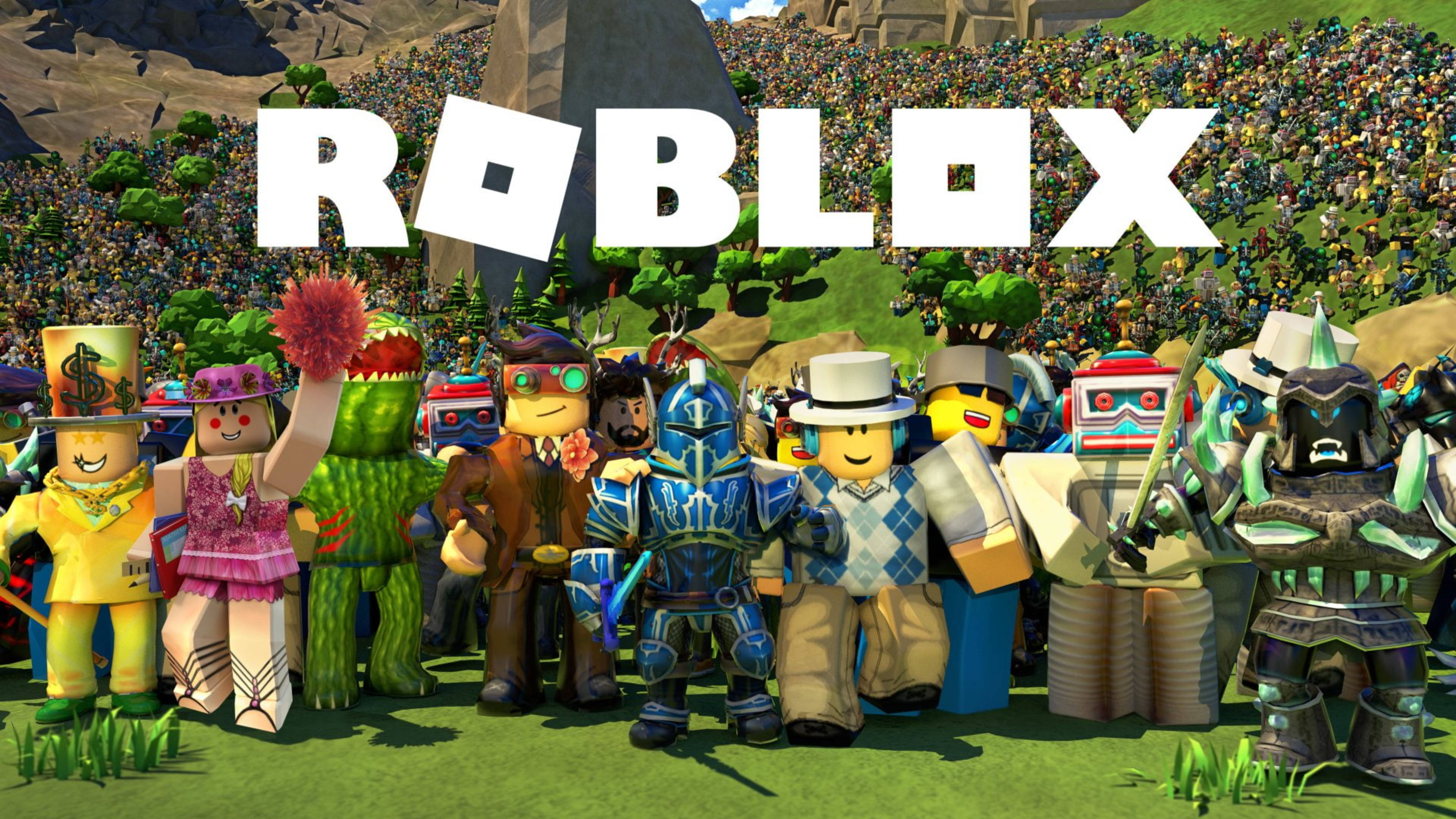 Захватывающее приключение с Roblox 4K игровой опыт Обои