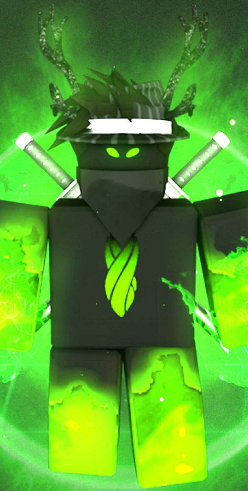 Крутой ниндзя из Roblox Обои