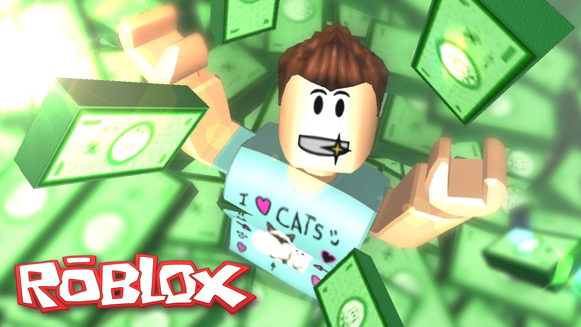 Покажите своего крутого и богатого аватара в Roblox! Обои