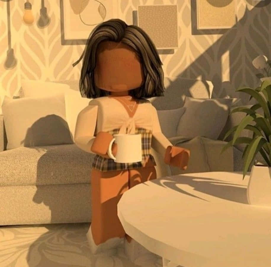 Раскрой своё воображение в Эстетичном Roblox Обои