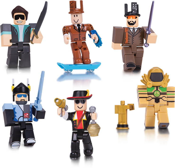 Коллекция фигурок Roblox Обои