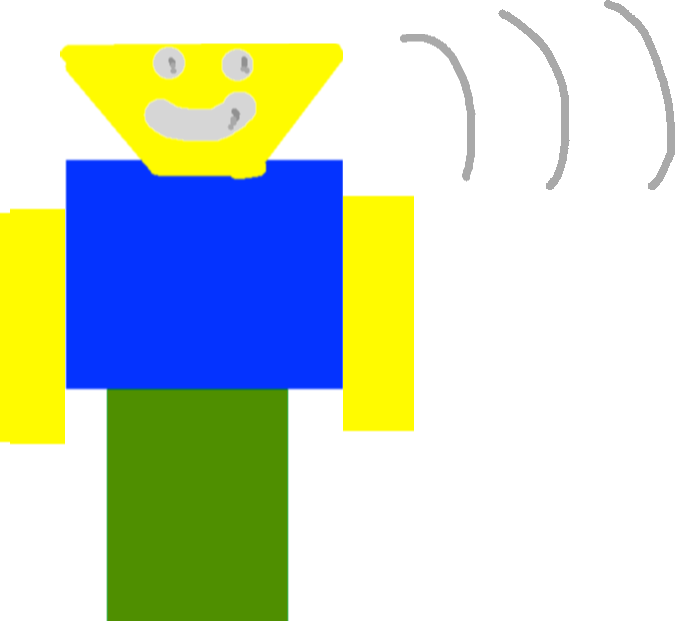 Арт-скетч персонажа Roblox Обои