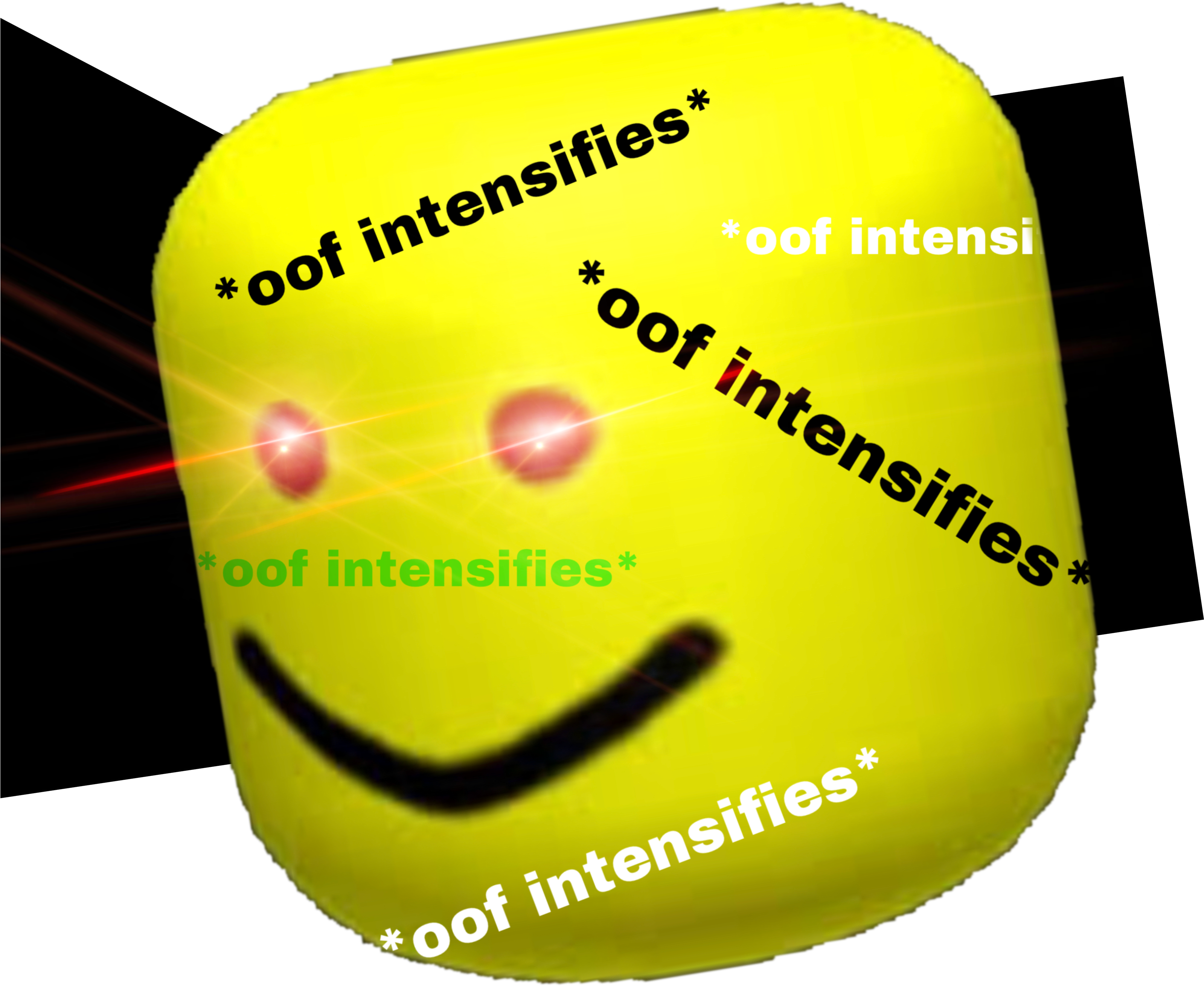 Мем Roblox Oof Intensifies Обои