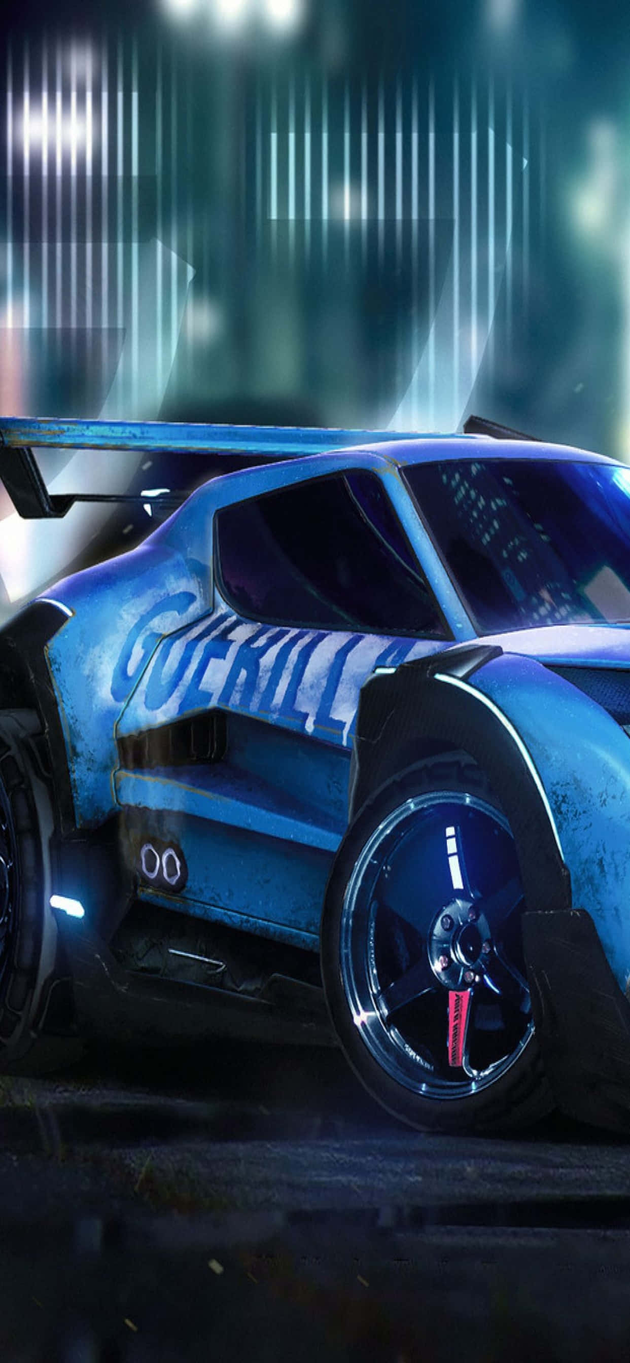 Доберитесь до вершины в быстром и бешеном мире Rocket League с iPhone Xs Max Обои