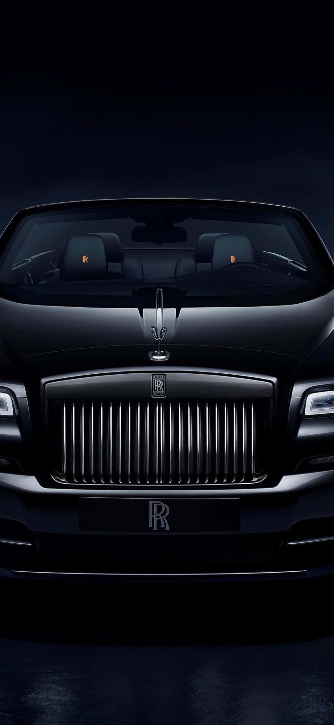 Черный экстравагантный Rolls Royce Обои