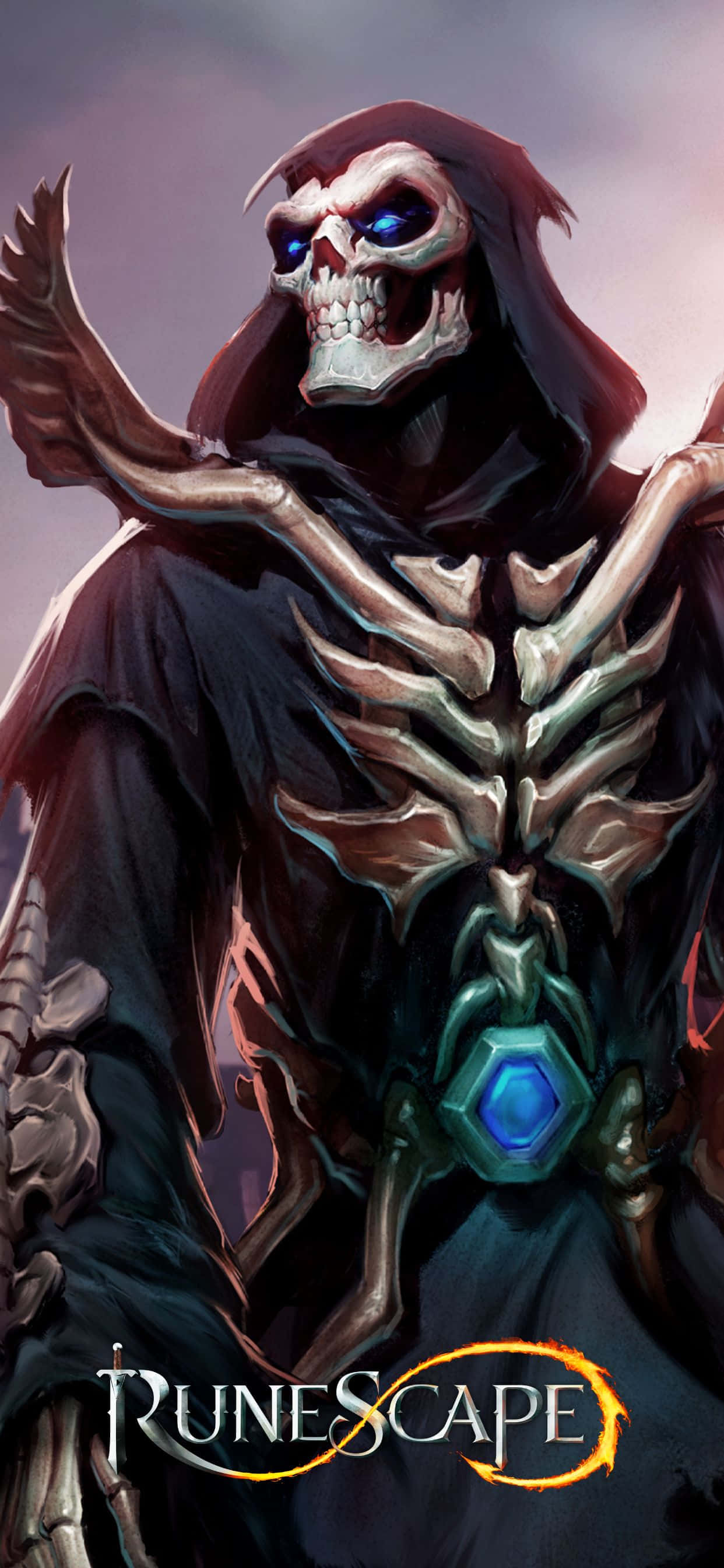 Наслаждайтесь игрой в Runescape на прекрасном iPhone Xs Max Обои