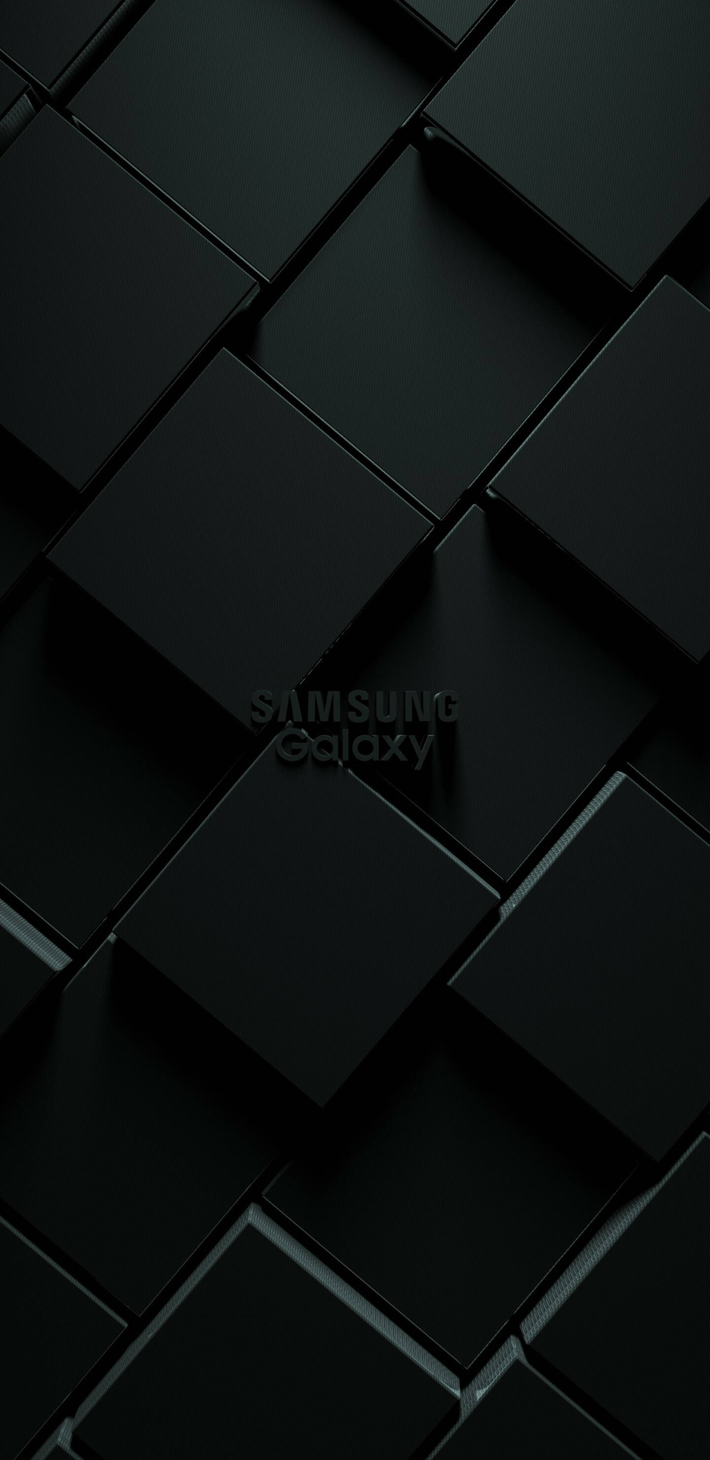 Samsung Galaxy 3D Темная эстетика Кубы Обои