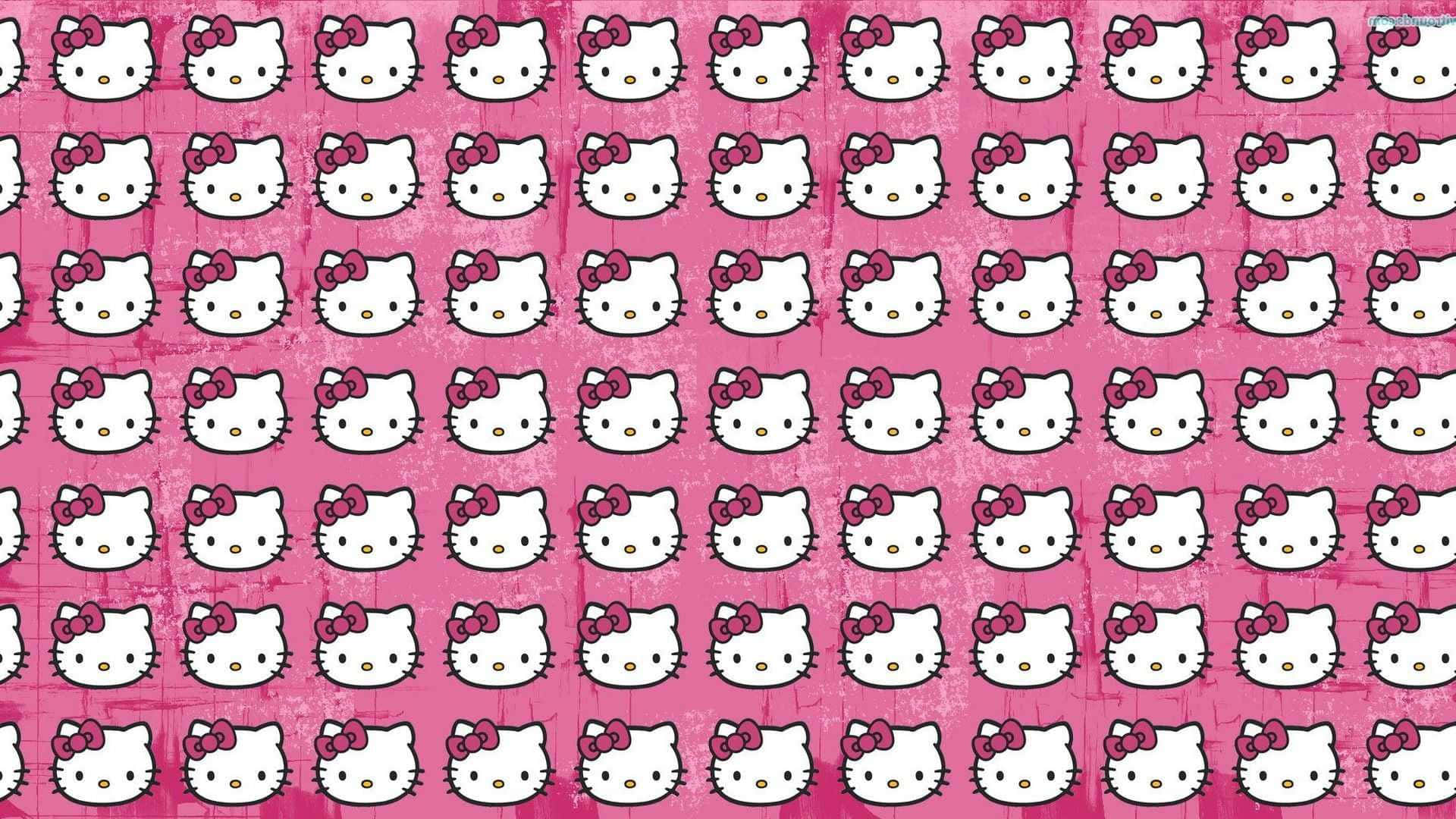 Наслаждайтесь волшебным миром счастья с Sanrio Обои