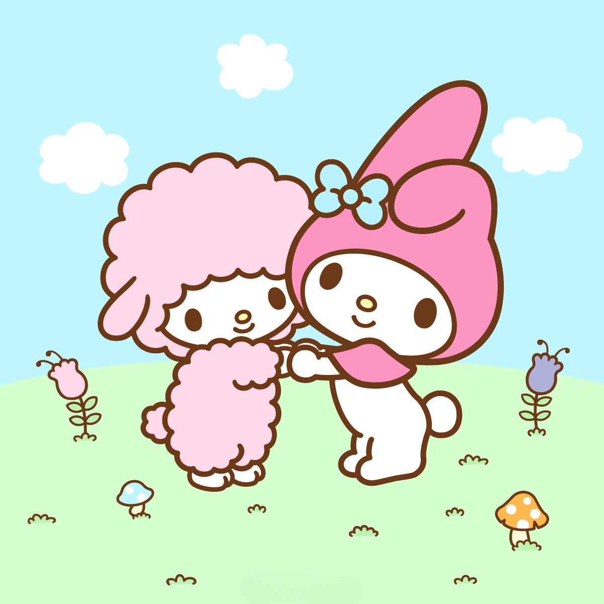 Фон Sanrio Обои