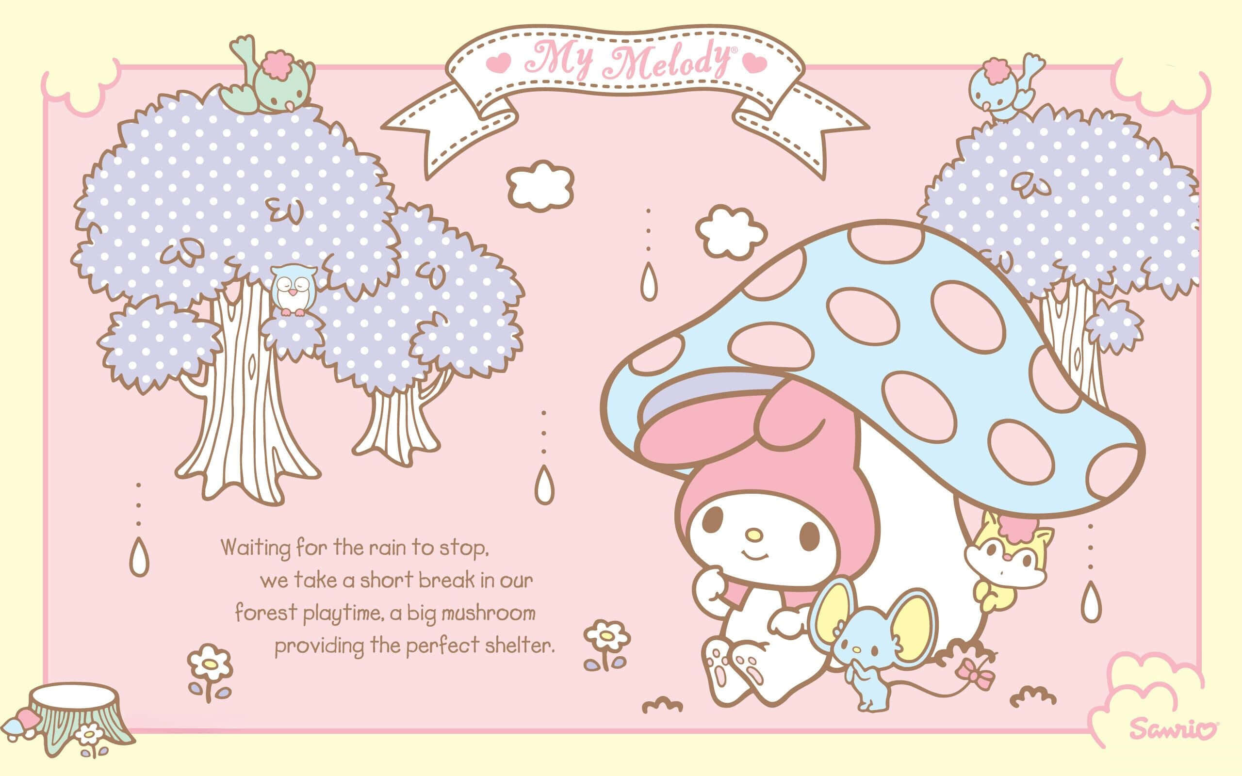 Готовьтесь к веселому дню с Sanrio! Обои