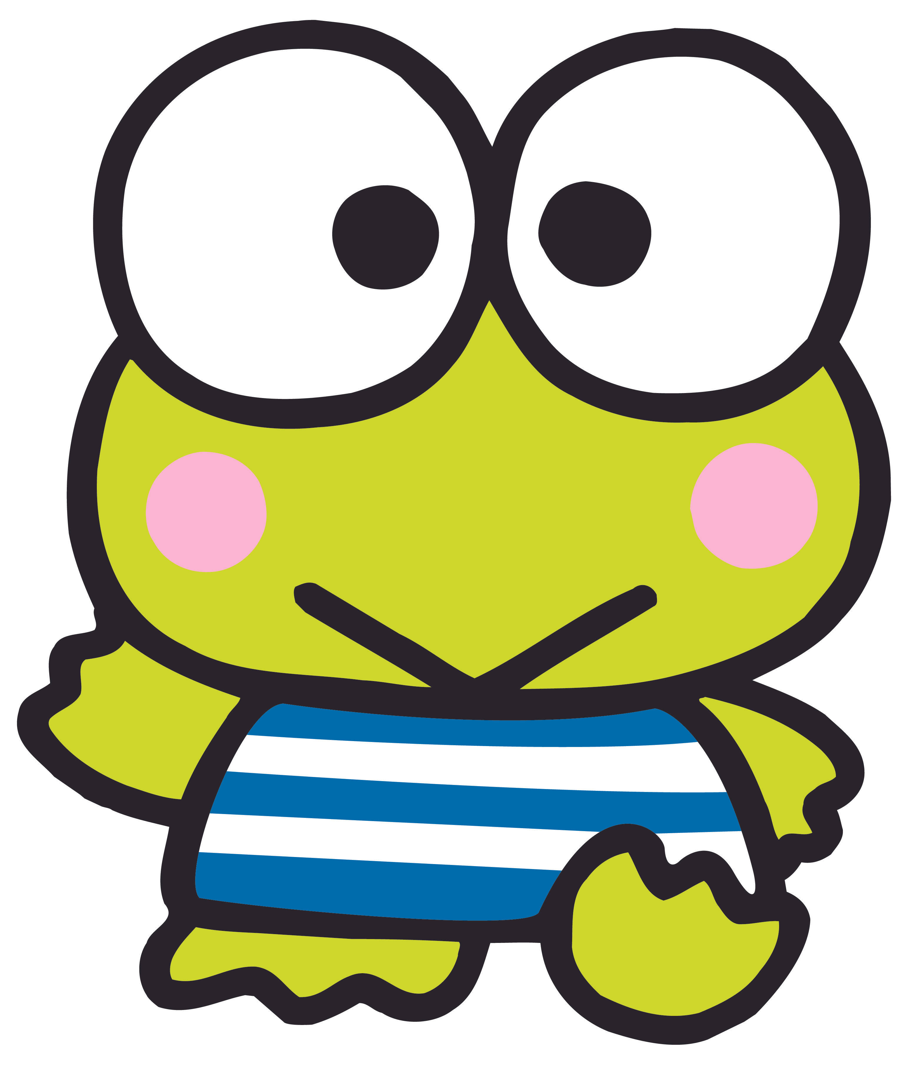 Sanrio Кероппи Лягушка Обои