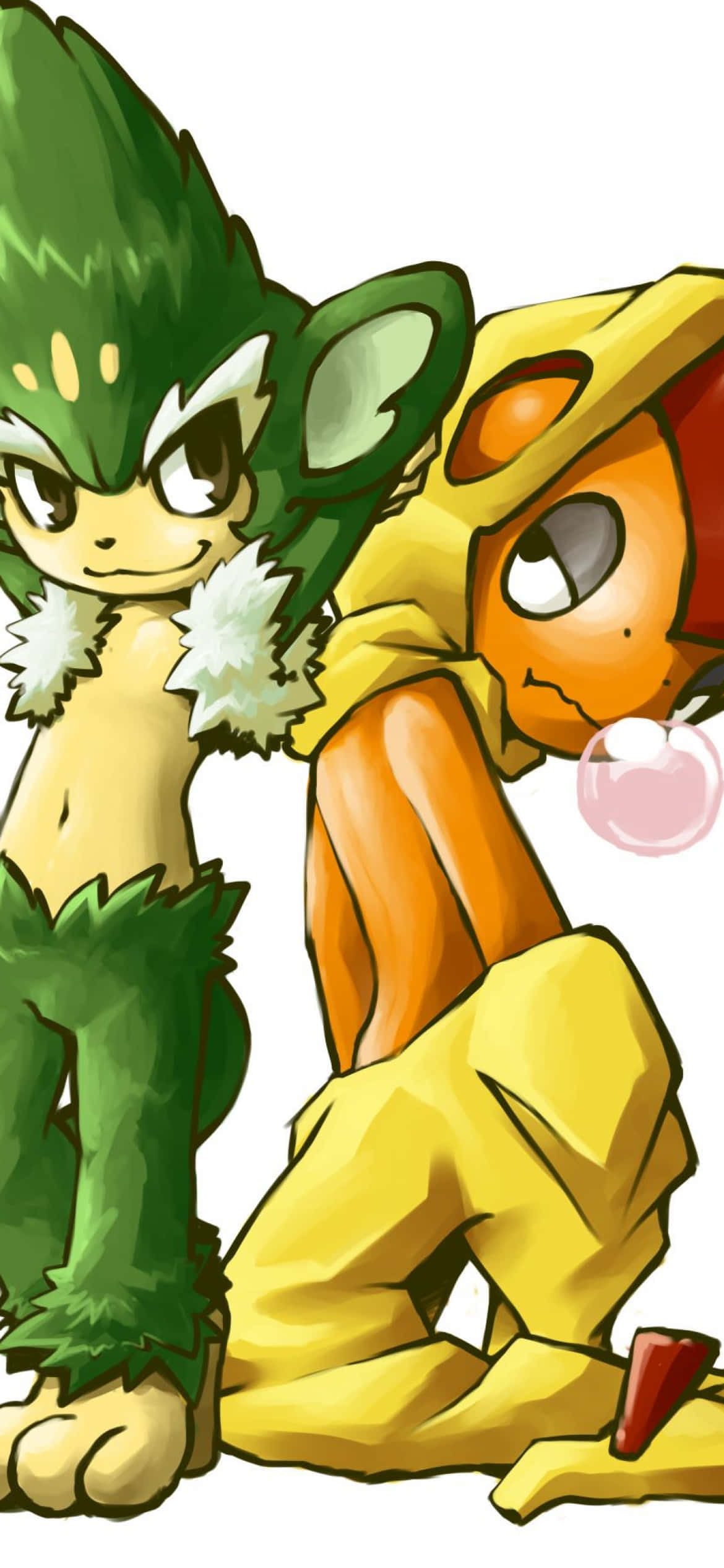 Милые арты Simisage и Scrafty Обои