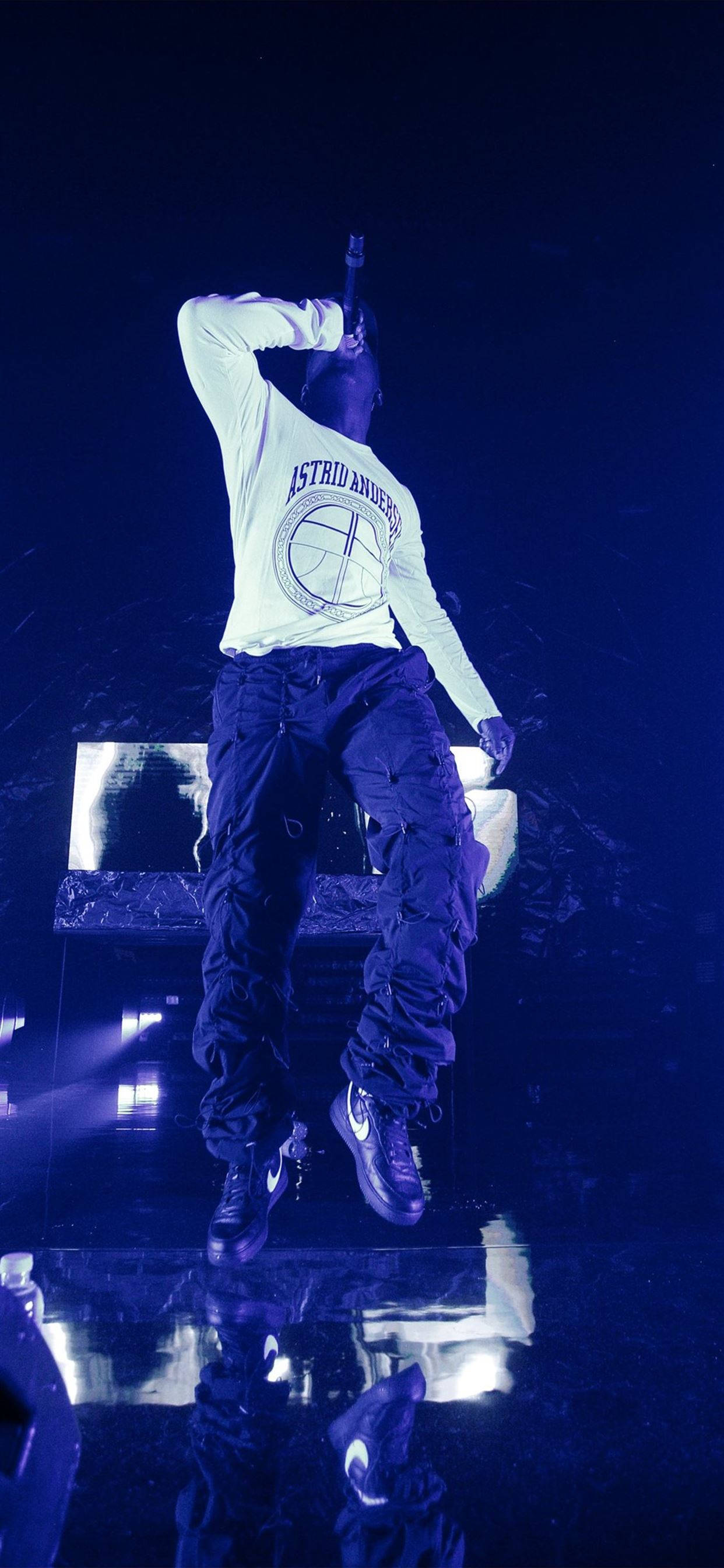 Ночной синий концерт Skepta Обои