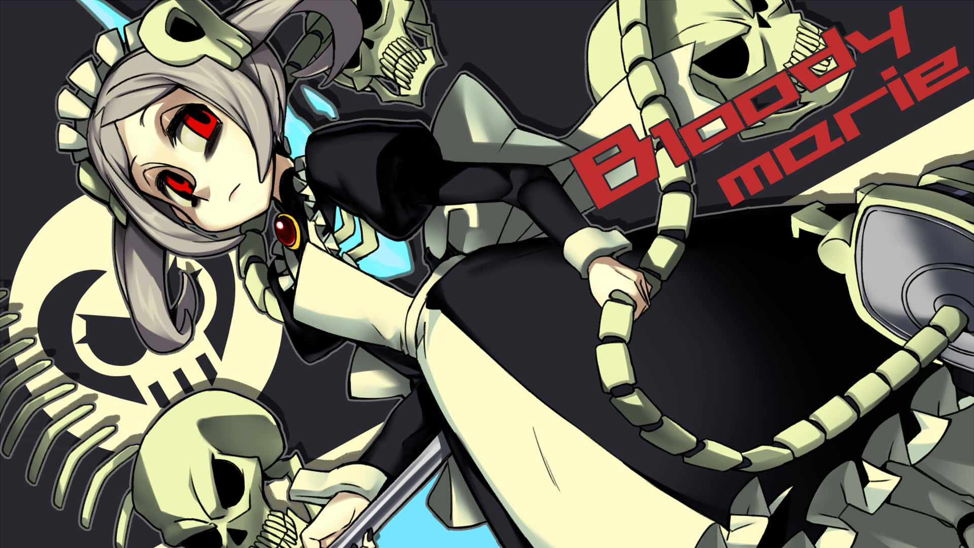 Skullgirls Кровавая Мари Обои