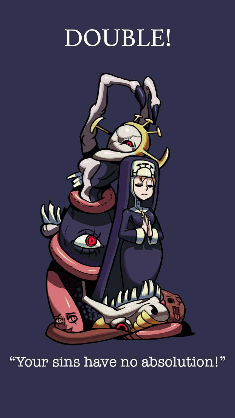 Двойник из Skullgirls Обои