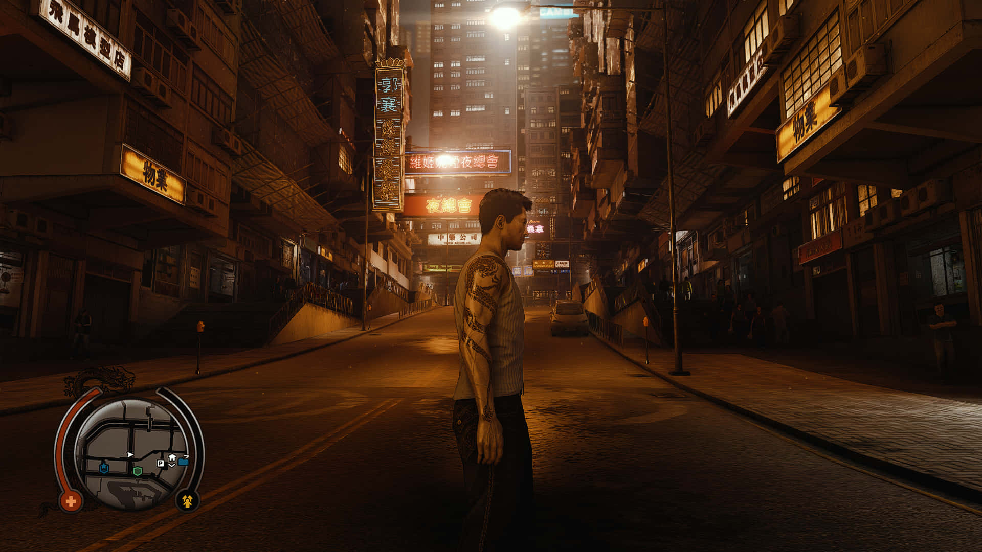 Затеряйтесь в мрачных переулках Гонконга с Sleeping Dogs Обои