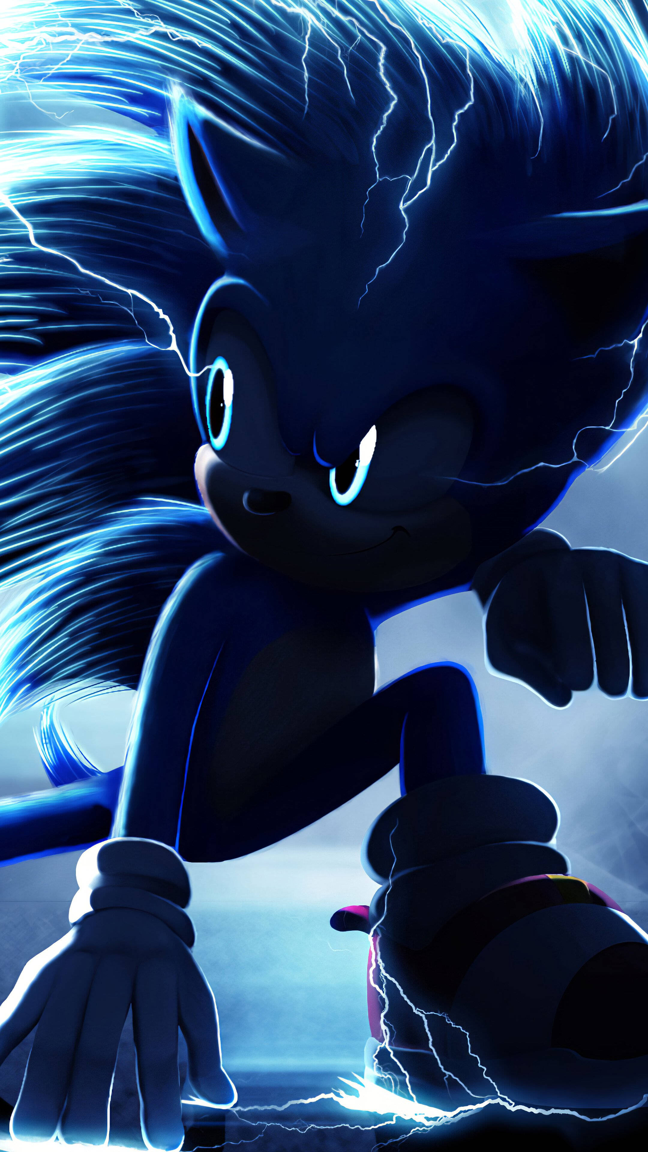 Sonic The Hedgehog тёмный мобильный Обои