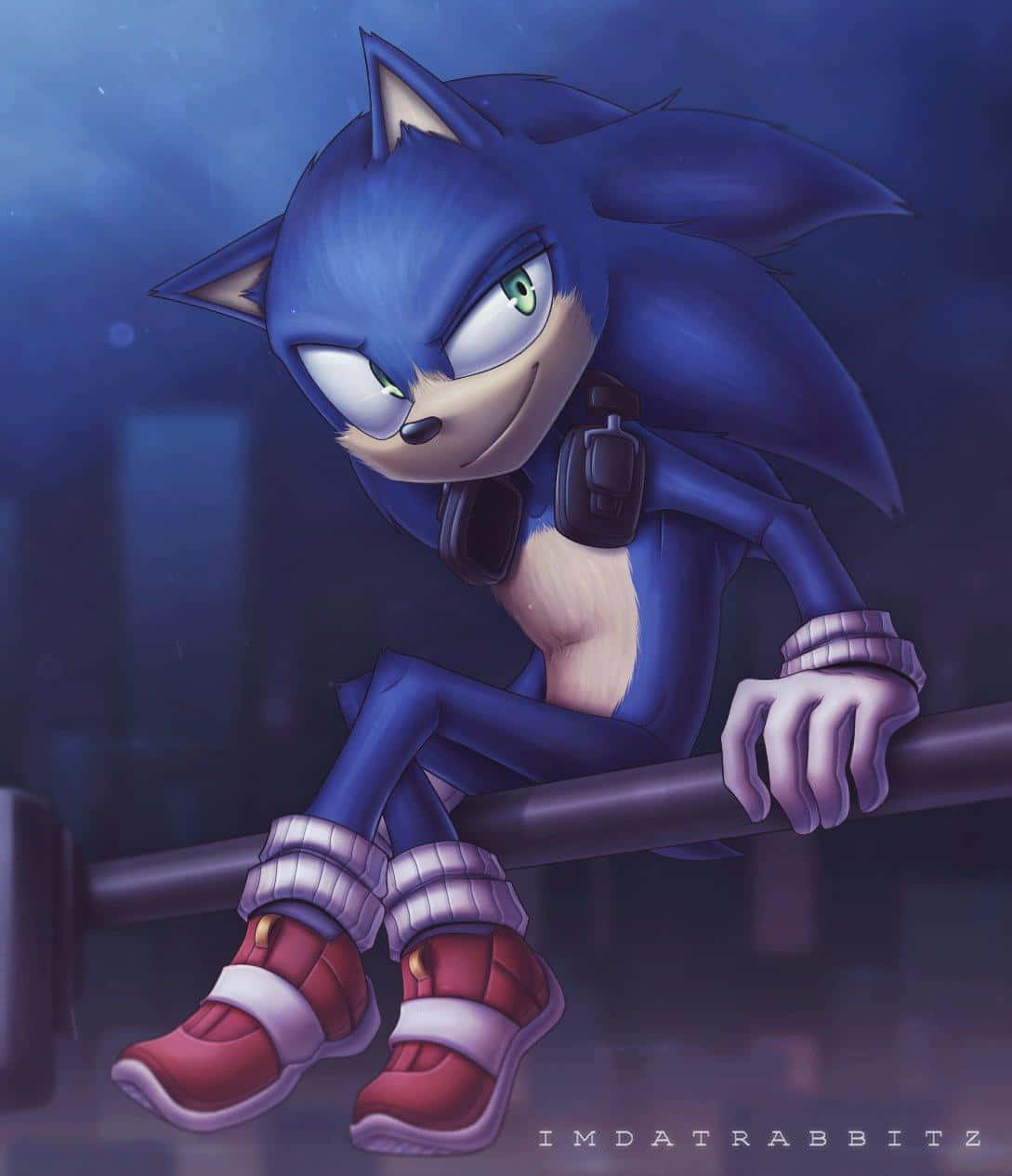 еж Соник от sonicthehedgehog Обои