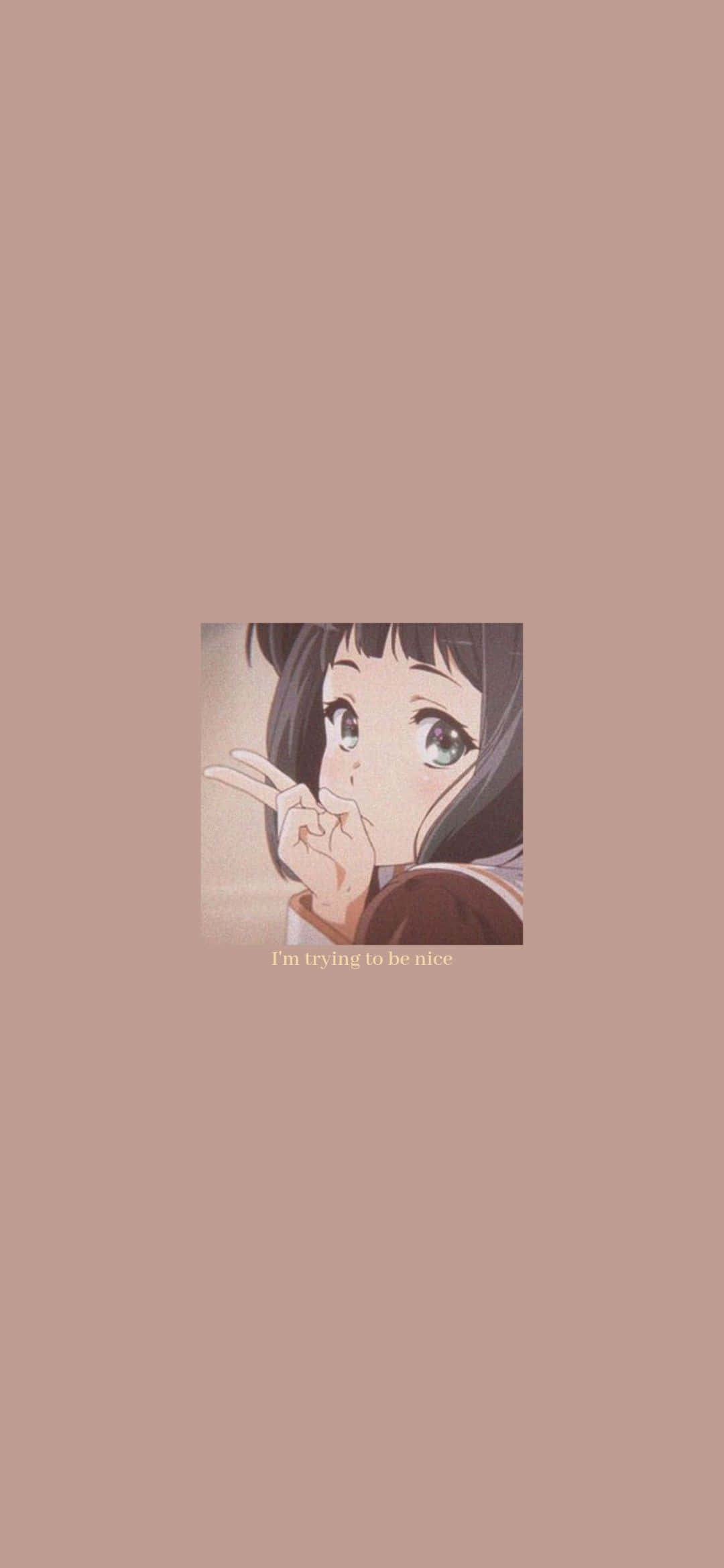 Рейна Косака из аниме Sound Euphonium на экране блокировки Обои