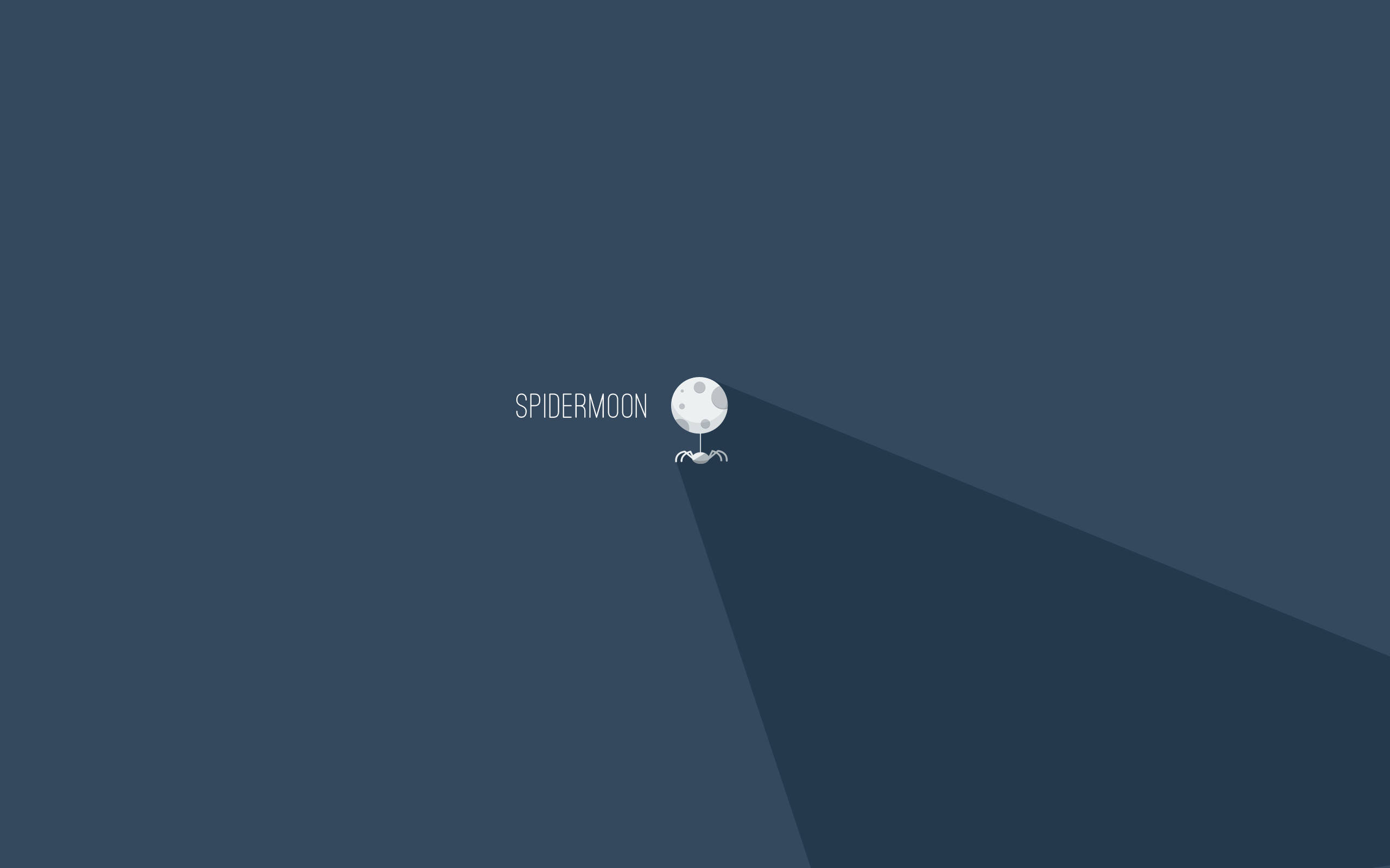 Spidermoon Минималистичный эстетичный ноутбук Обои