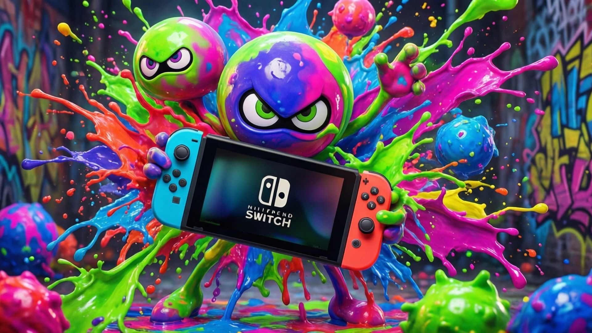 Splatoon Чернильная битва Обои