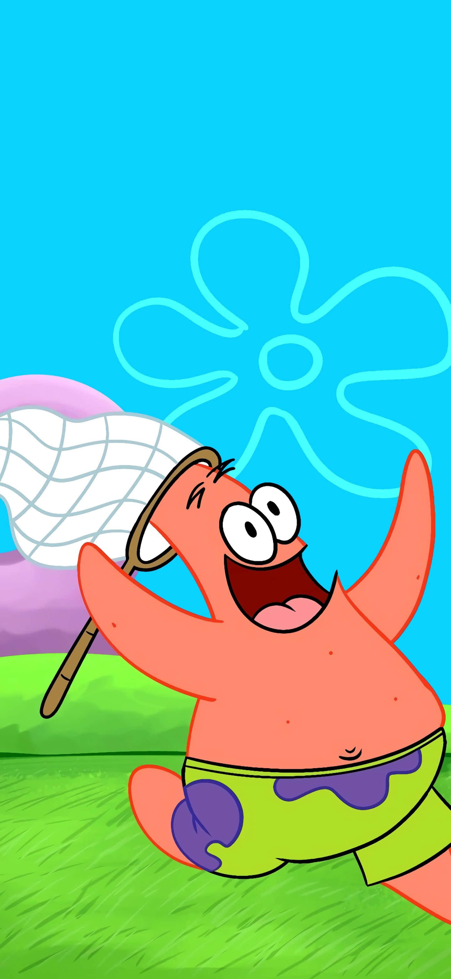 SpongeBob Pfp Счастливый Патрик Обои