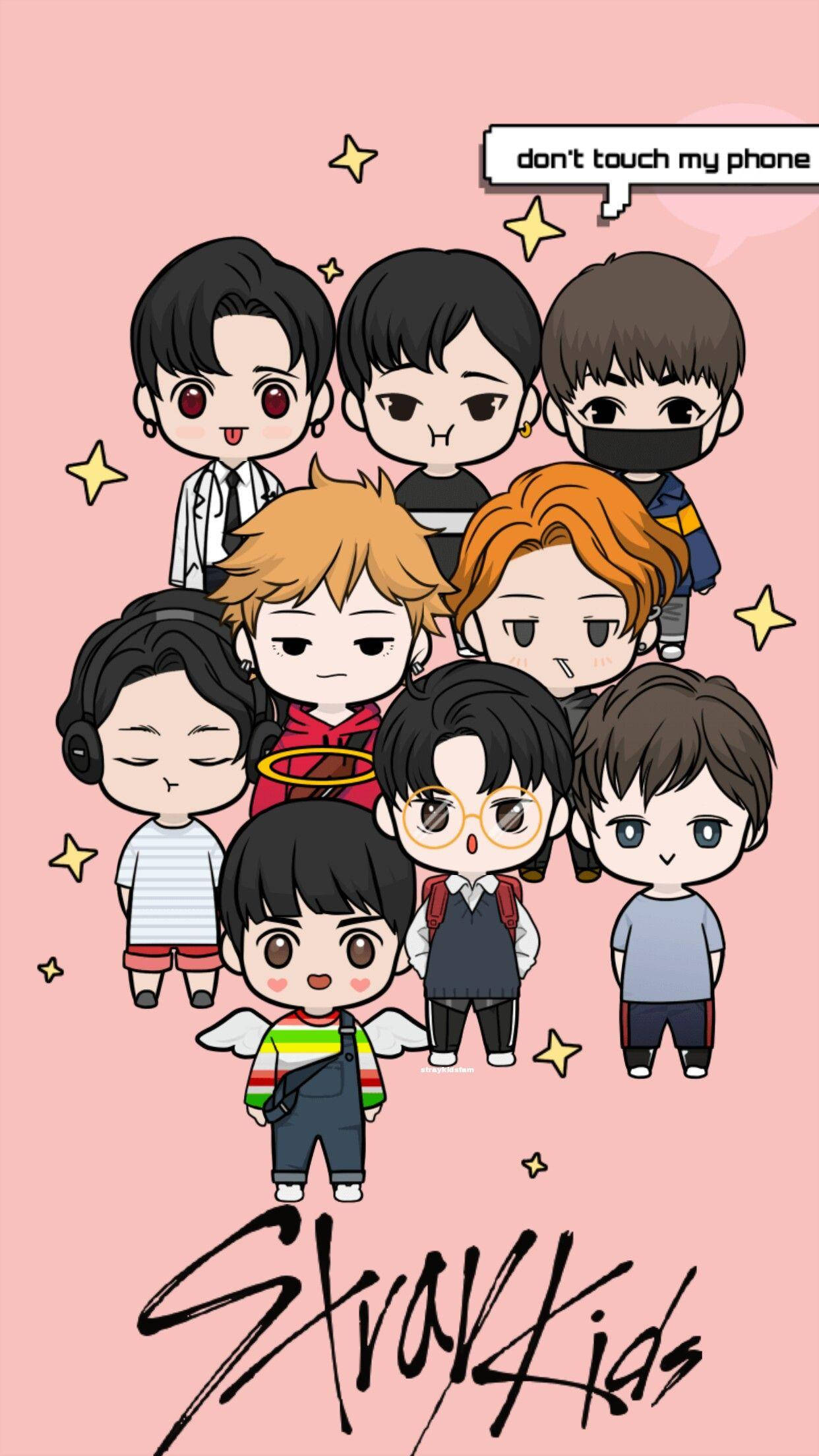 Аниме Stray Kids Обои