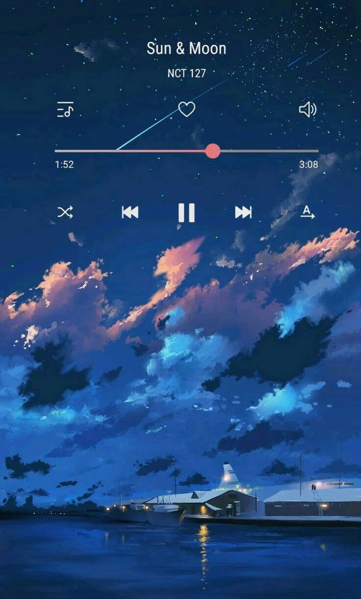 Эстетичная музыка Sun & Moon Обои