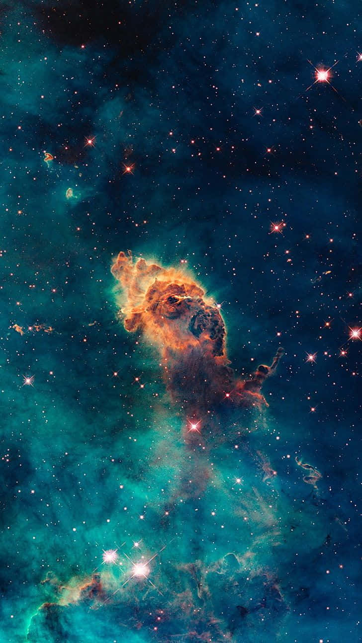 Вертикальный монитор Supernova Обои