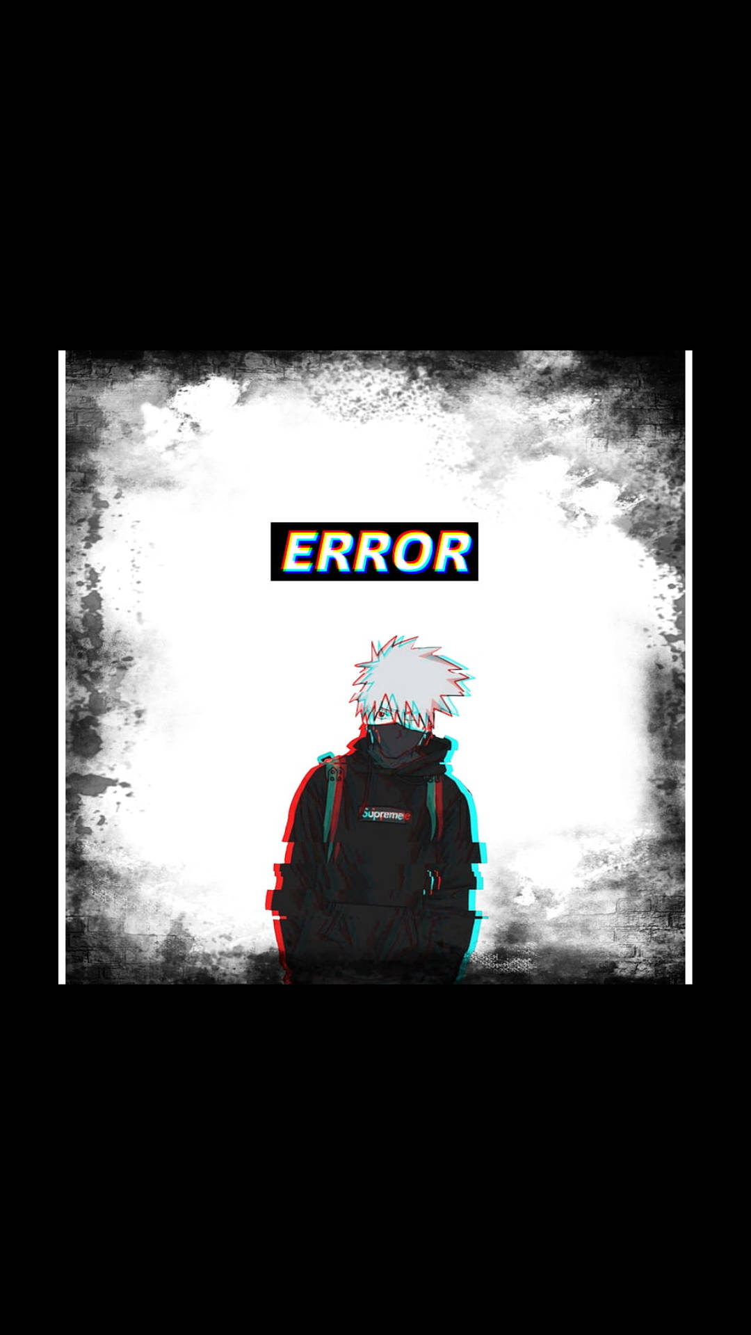 Какаши Хатаке Supreme Error Худи Обои