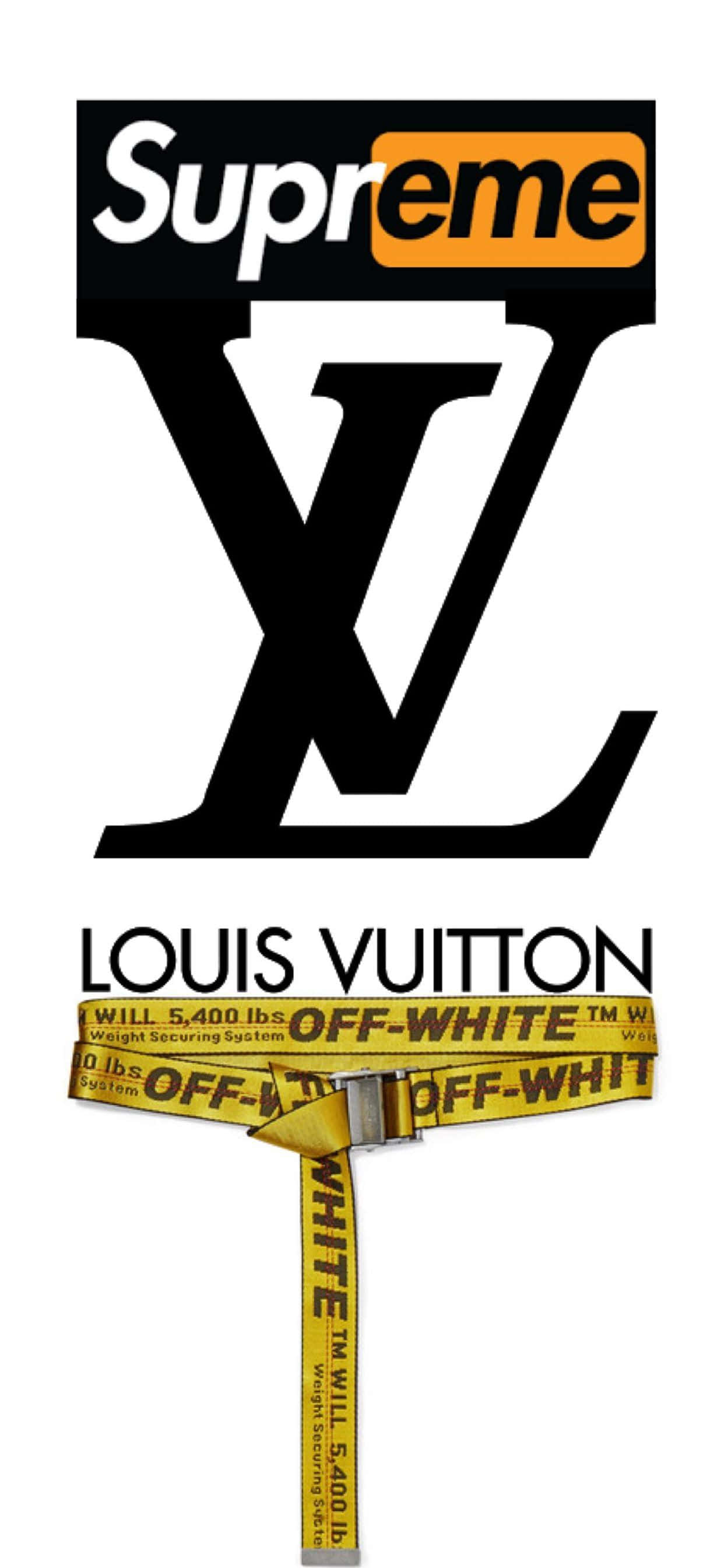 Supreme Louis Vuitton и Off White iPhone Обои