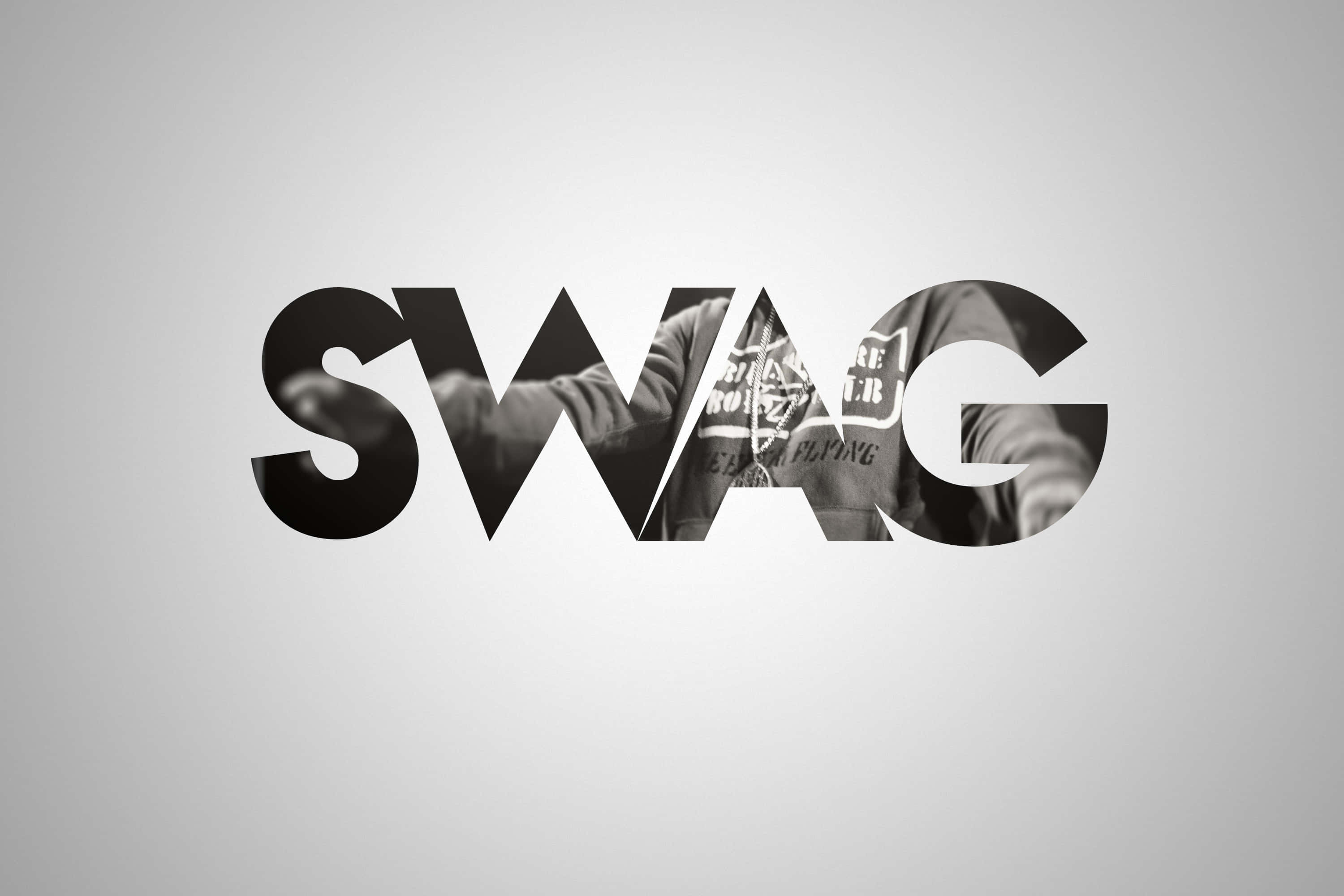 Крутая надпись Swag Обои
