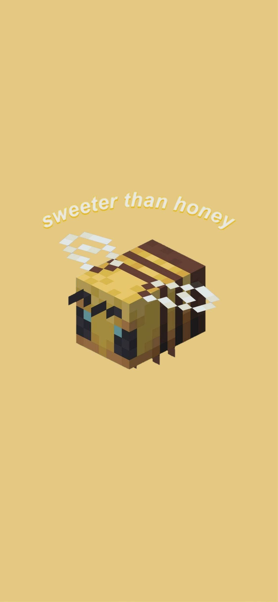 Майнкрафт-пчела Sweeter Than Honey Обои