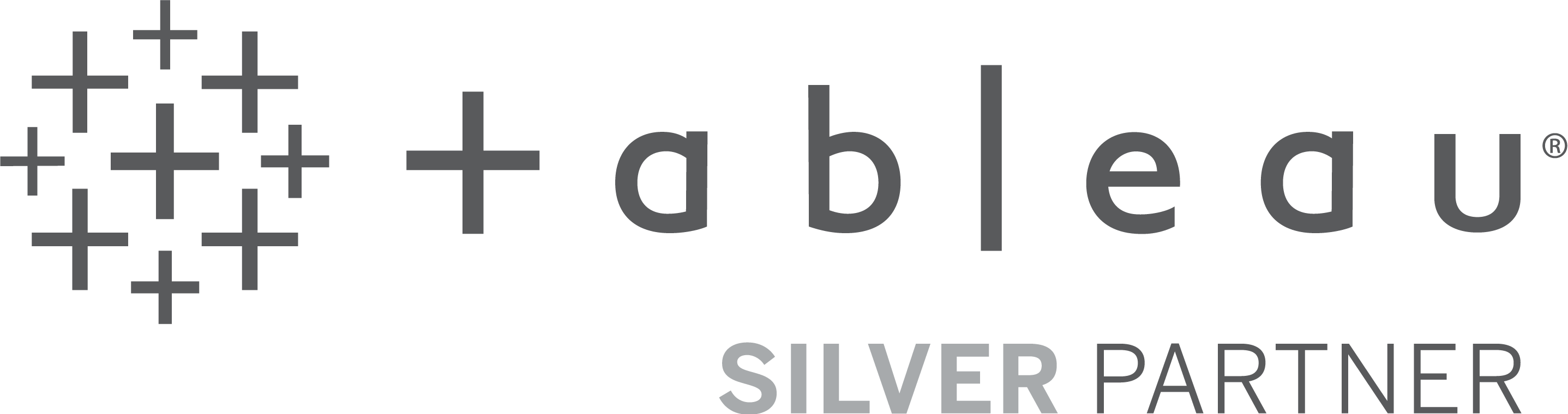 Логотип серебряного партнера Tableau Software Обои