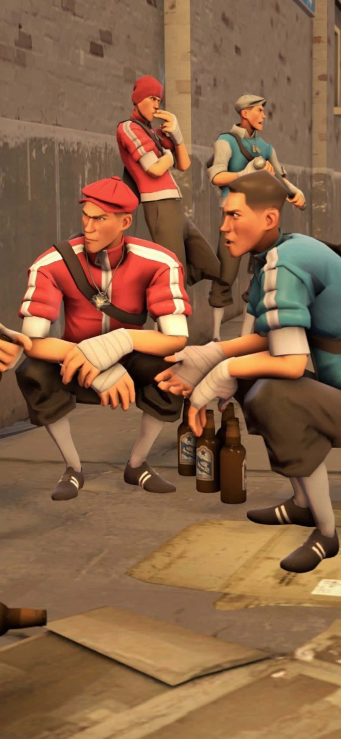 Погрузитесь в Team Fortress 2 с лучшим игровым смартфоном Обои